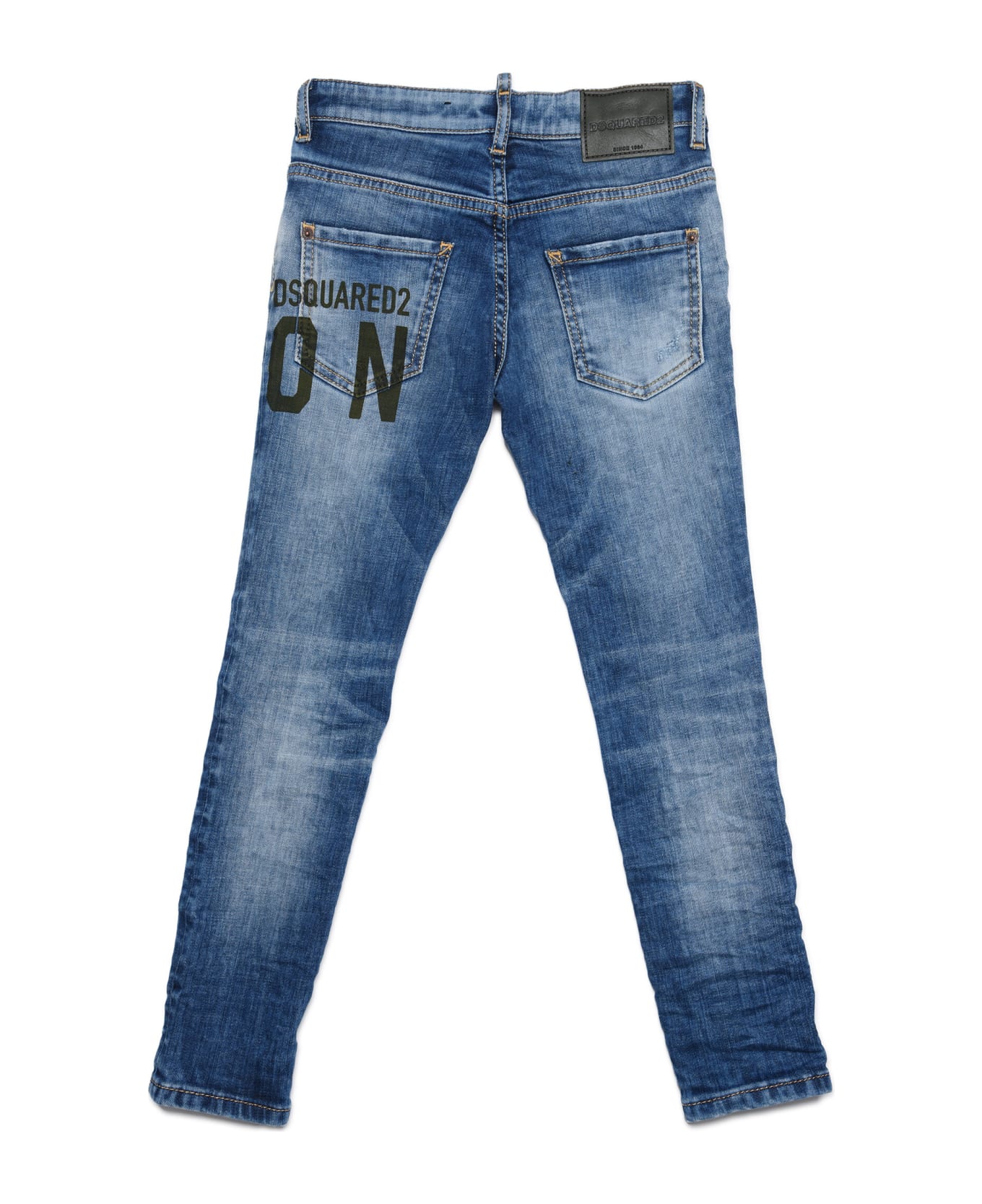 Dsquared2 D2p118lm Skater Jean Trousers Dsquared - DENIM BLUE ボトムス