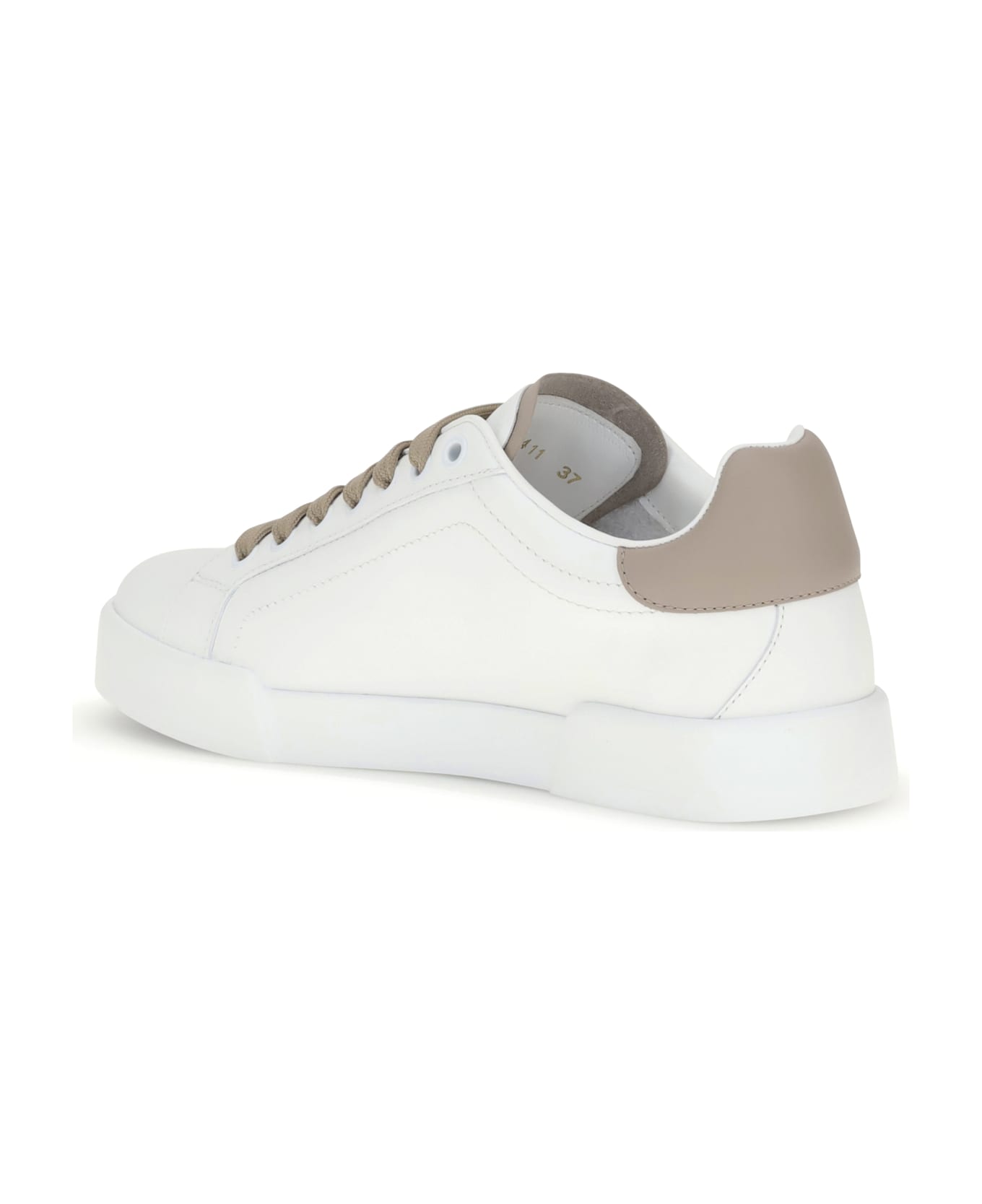 Dolce 
Gabbana Portofino Sneakers - Bianco Taupe