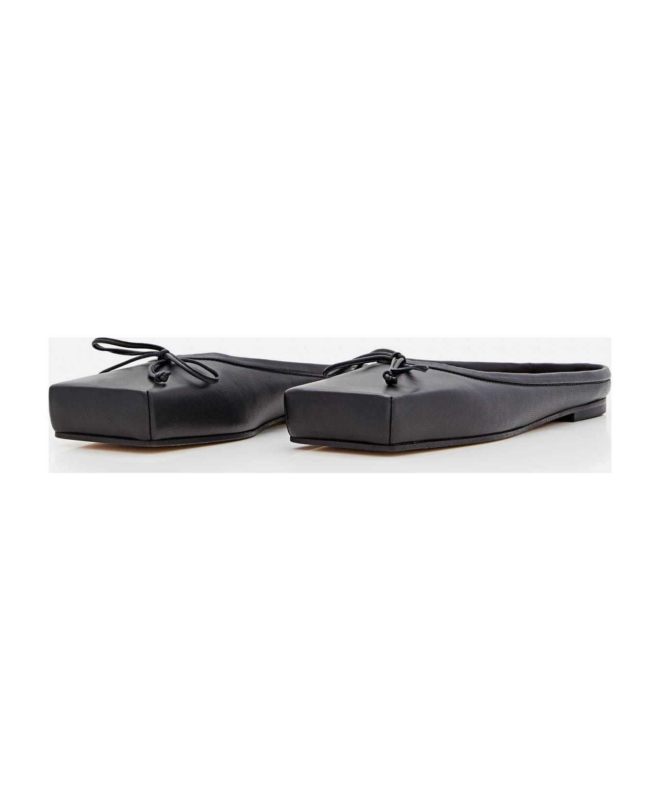 Jacquemus Les Mules Plates Ballet - BLACK