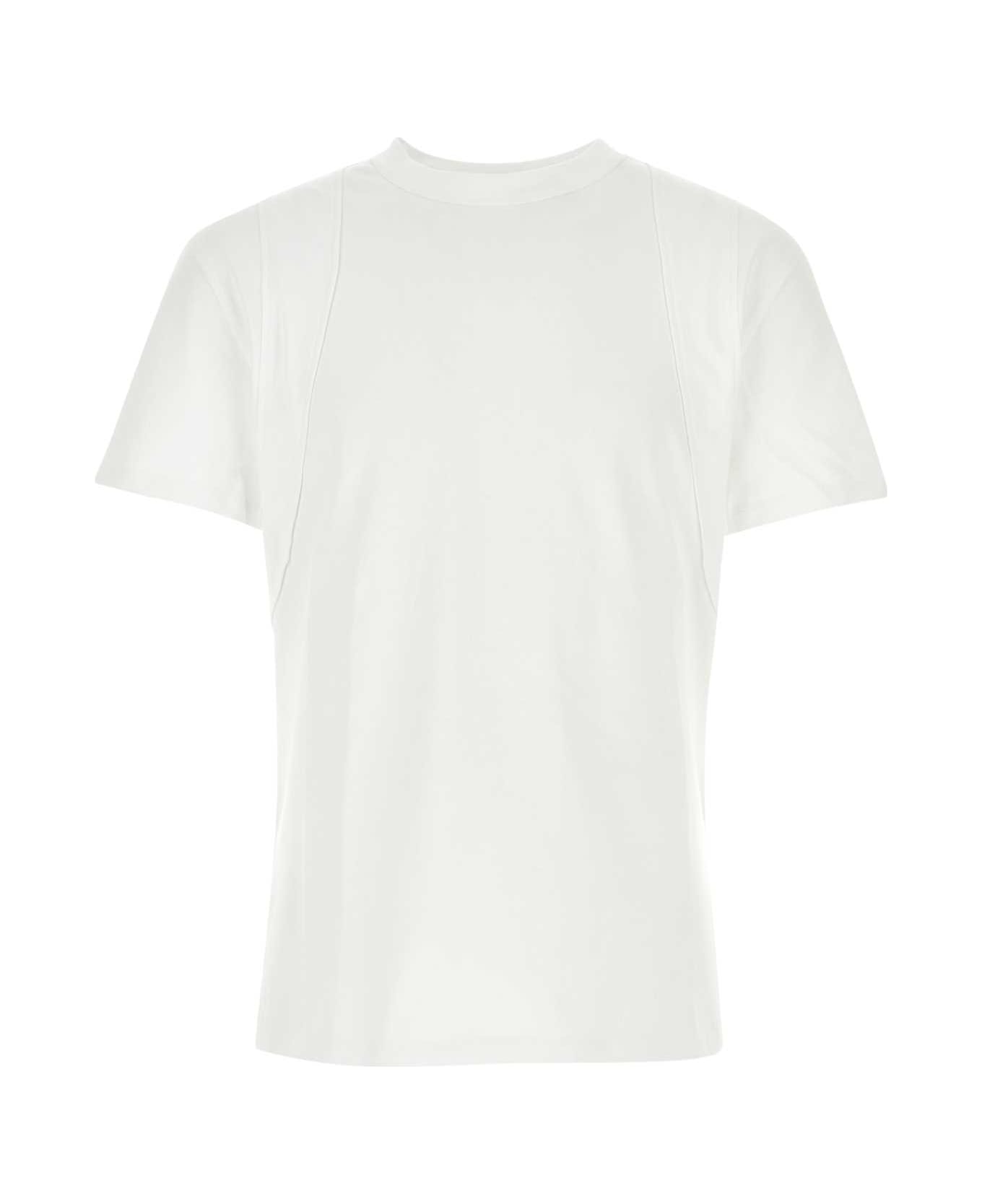 Alexander McQueen White Cotton T-shirt - 9000