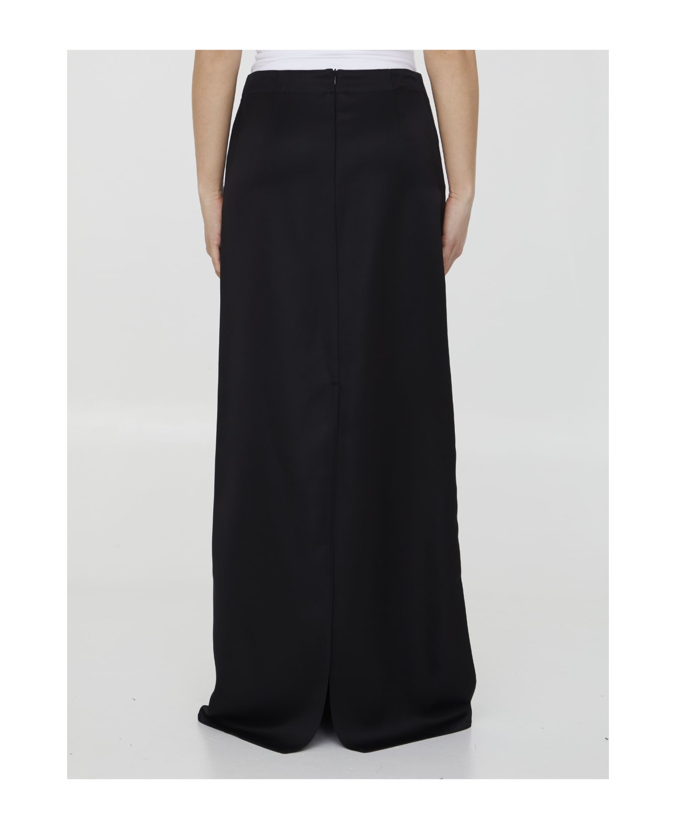 Bottega Veneta Viscose Blend Skirt - BLACK スカート