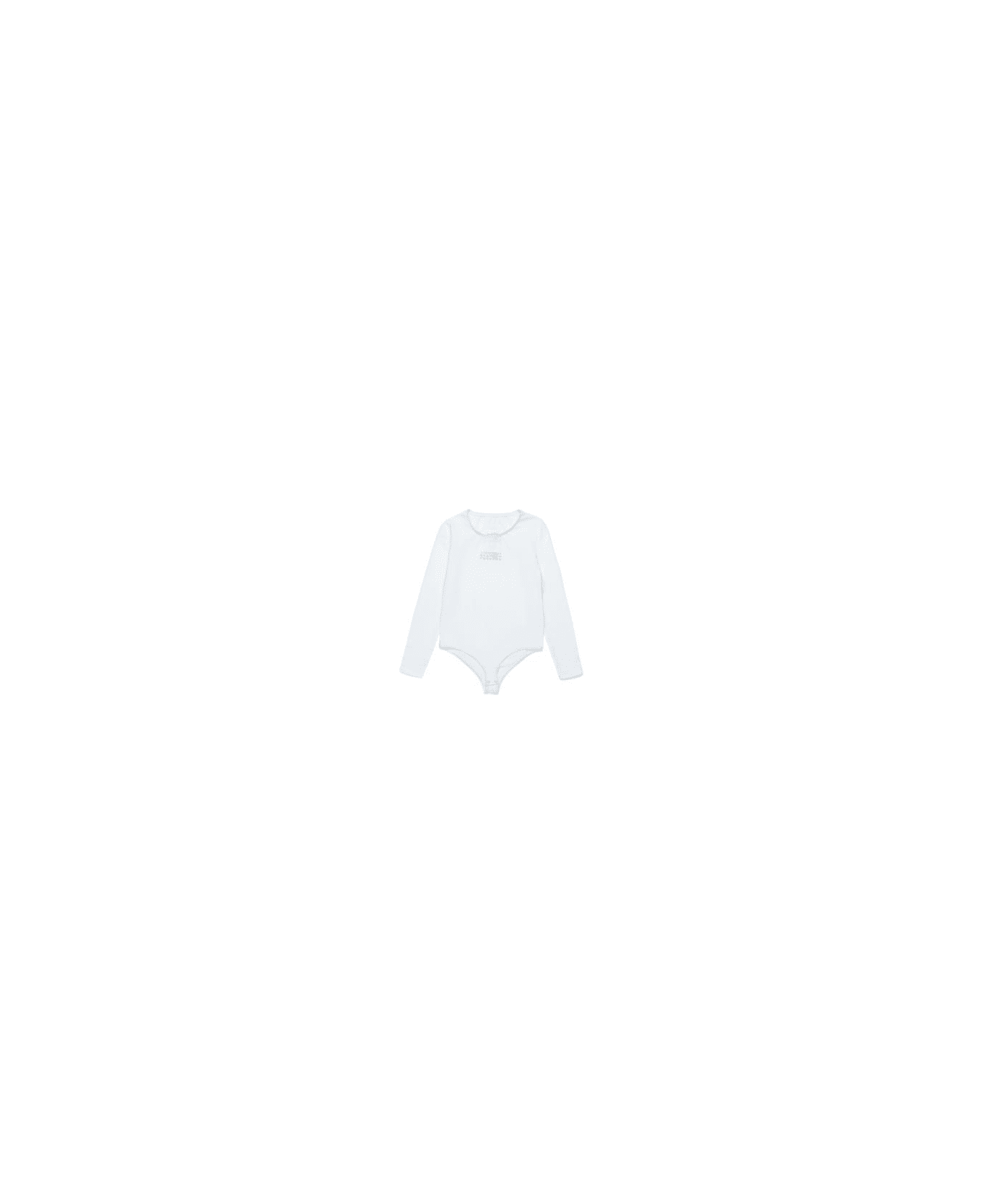 MM6 Maison Margiela Body With Logo - White