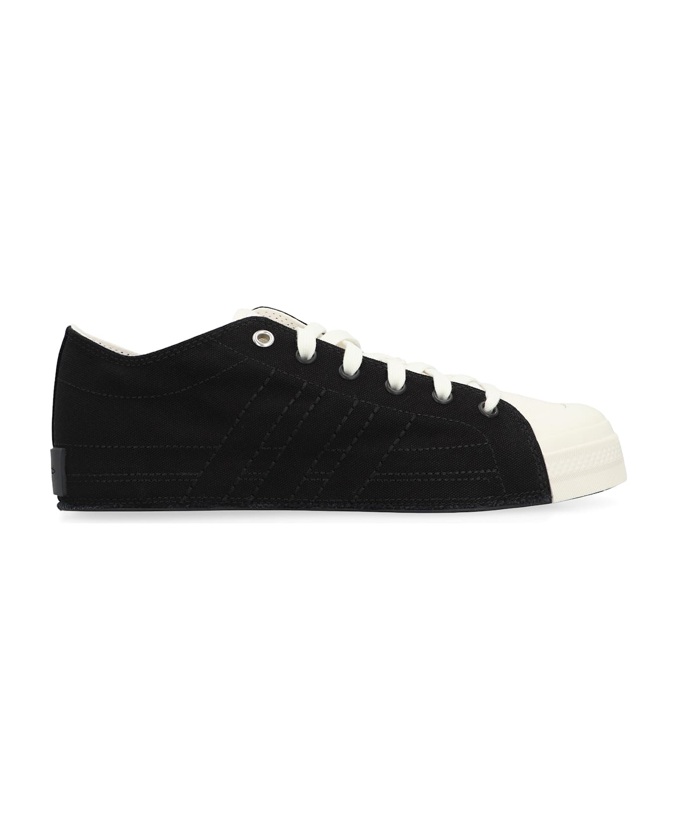 Y-3 Nizza Lo Low-top Sneakers - black