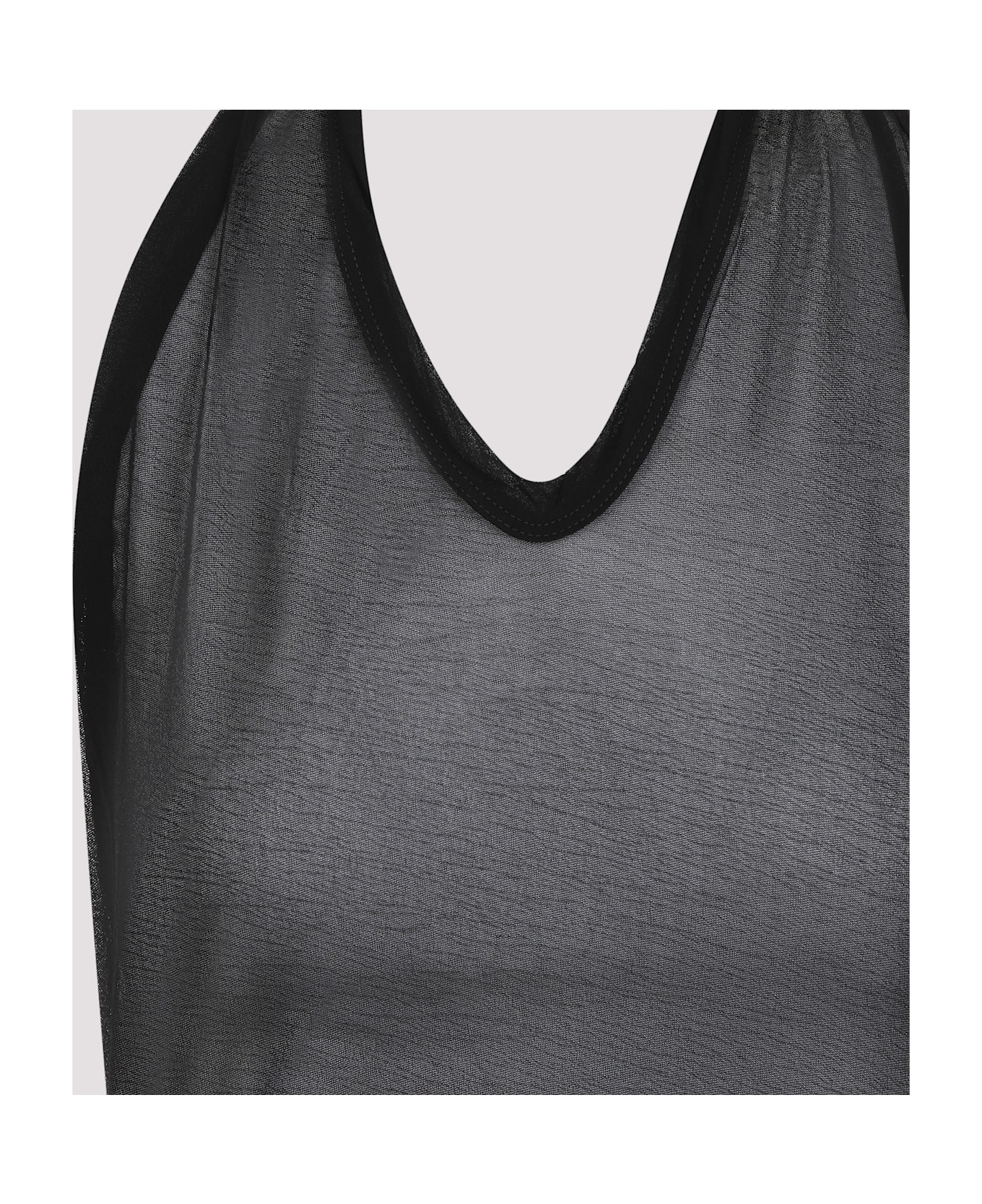 Rick Owens Halter T Top - Black