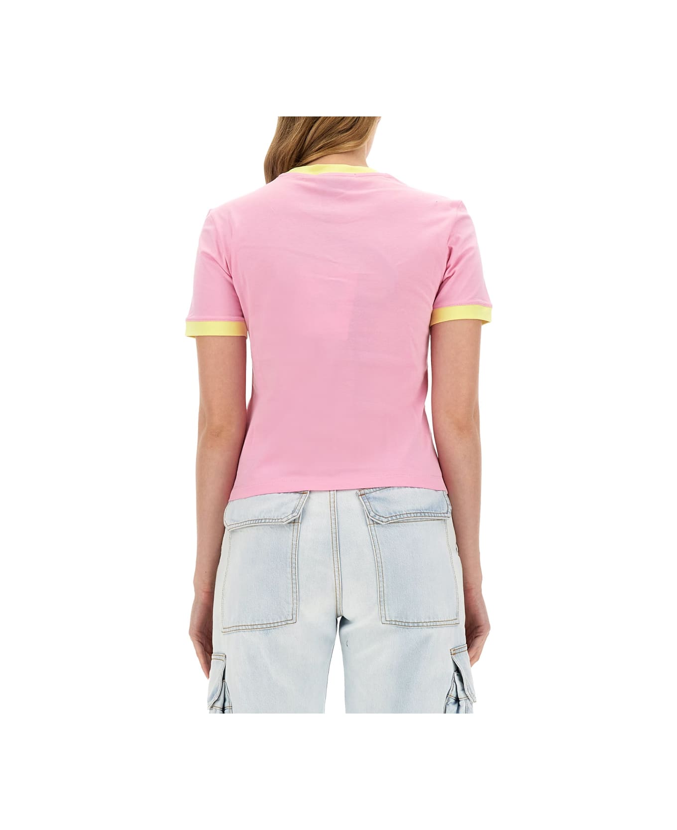MSGM T-shirt With Logo - PINK