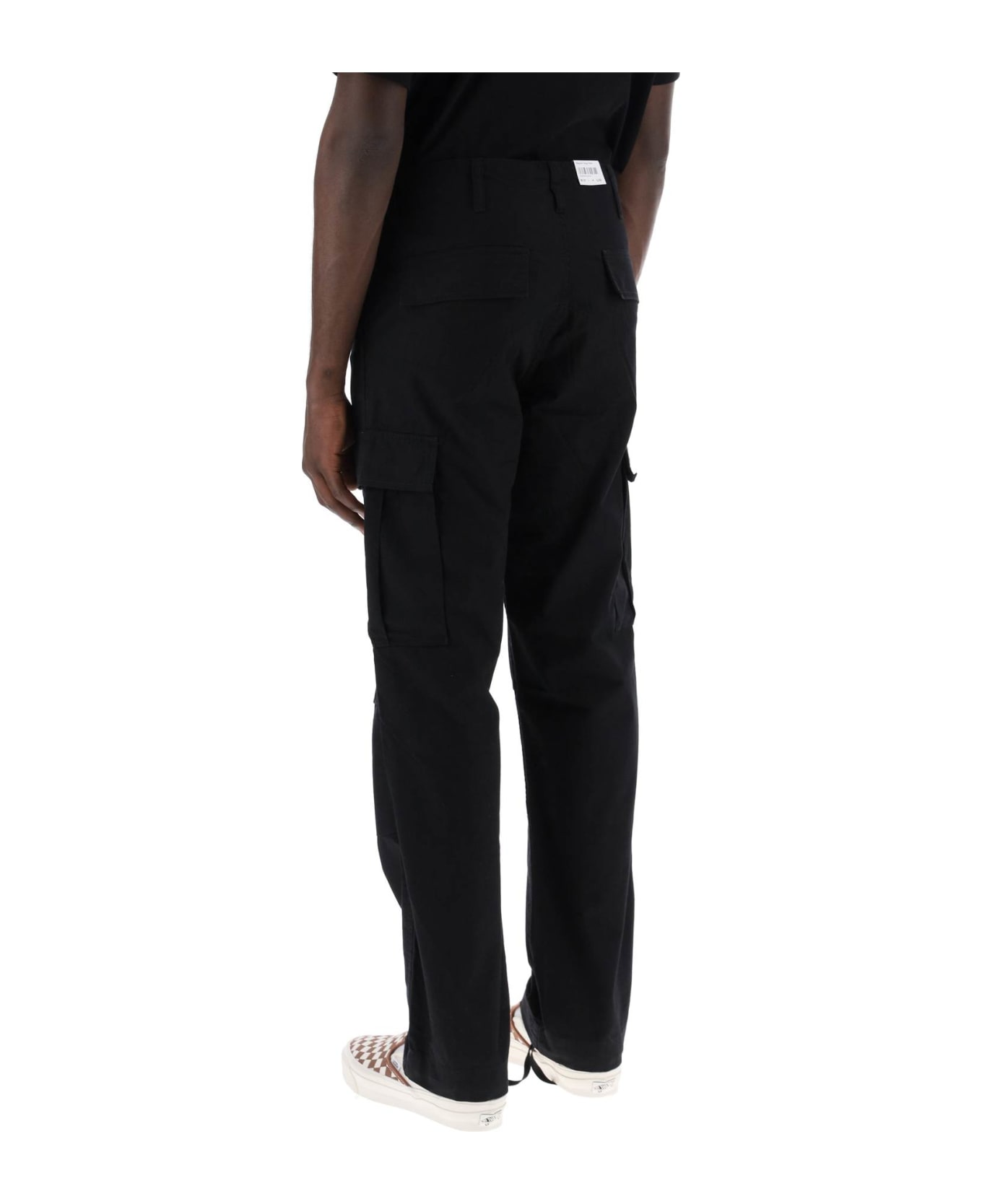 Carhartt Ripstop Cotton Cargo Pants - BLACK