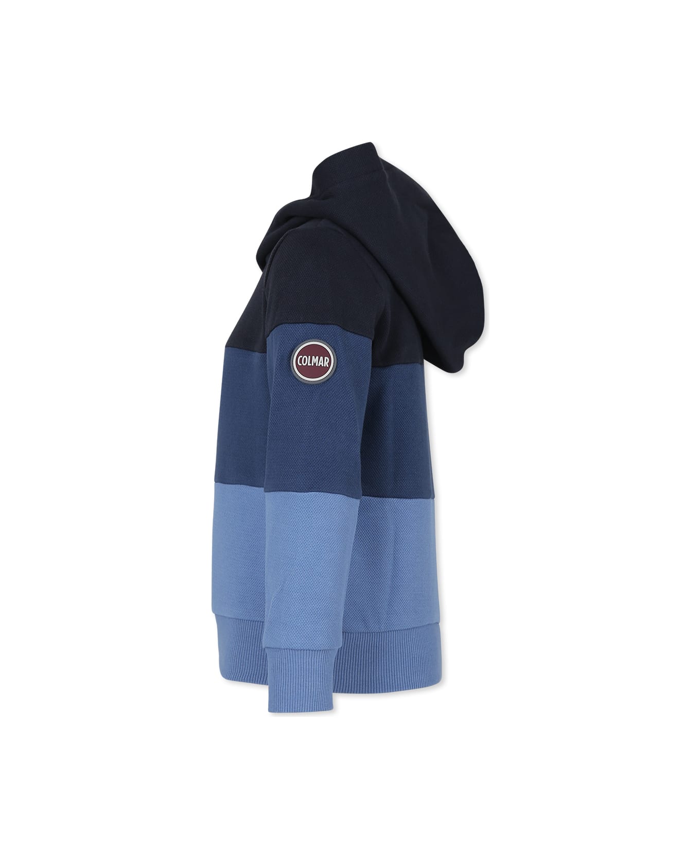 Colmar Blue Sweatshirt For Boy With Logo - Blue
