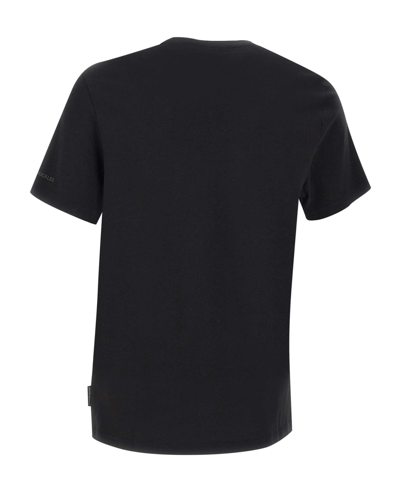 Moose Knuckles 'satellite' Cotton T-shirt - BLACK
