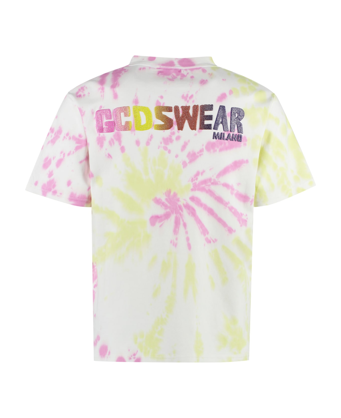 GCDS Cotton Crew-neck T-shirt - Multicolor