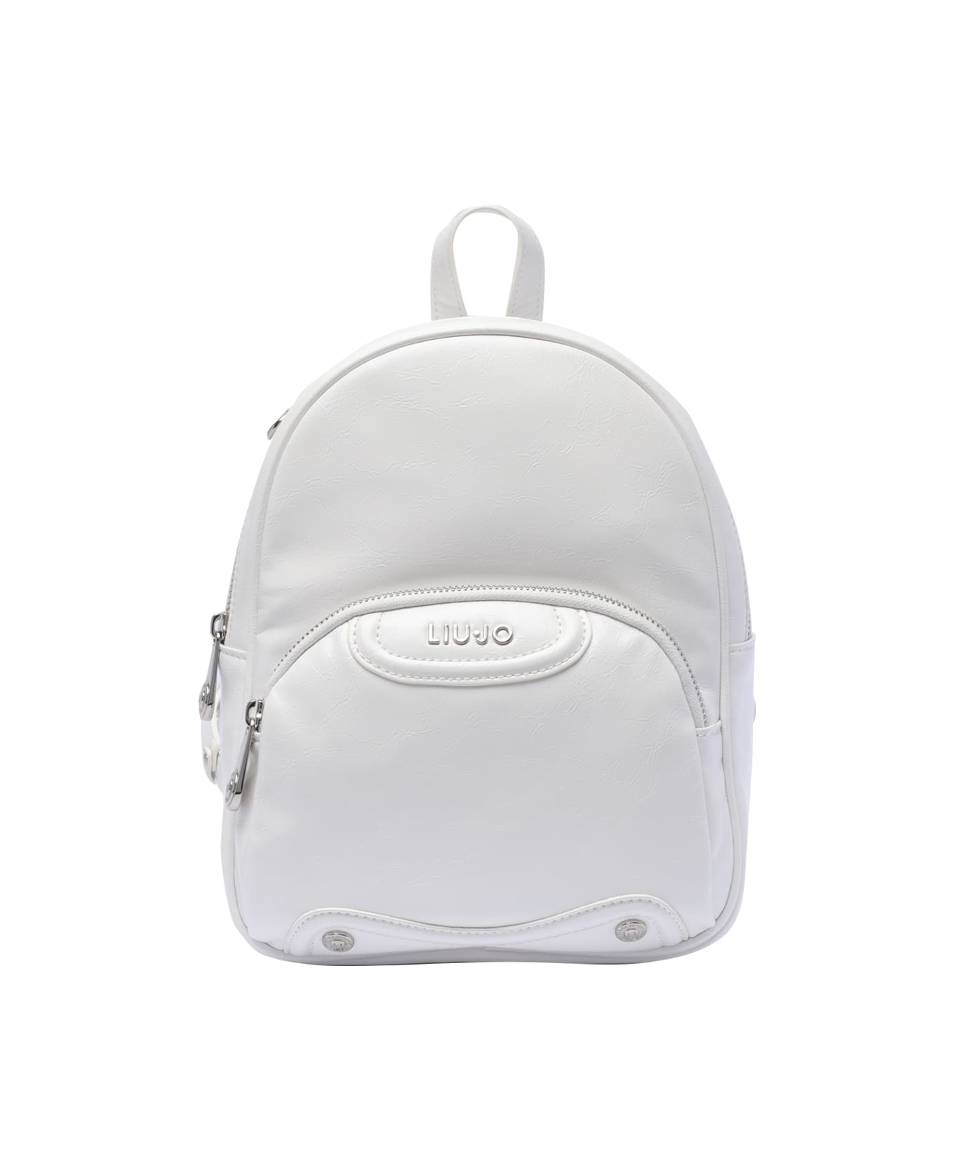 Liu-Jo Logo Backpack - White バックパック