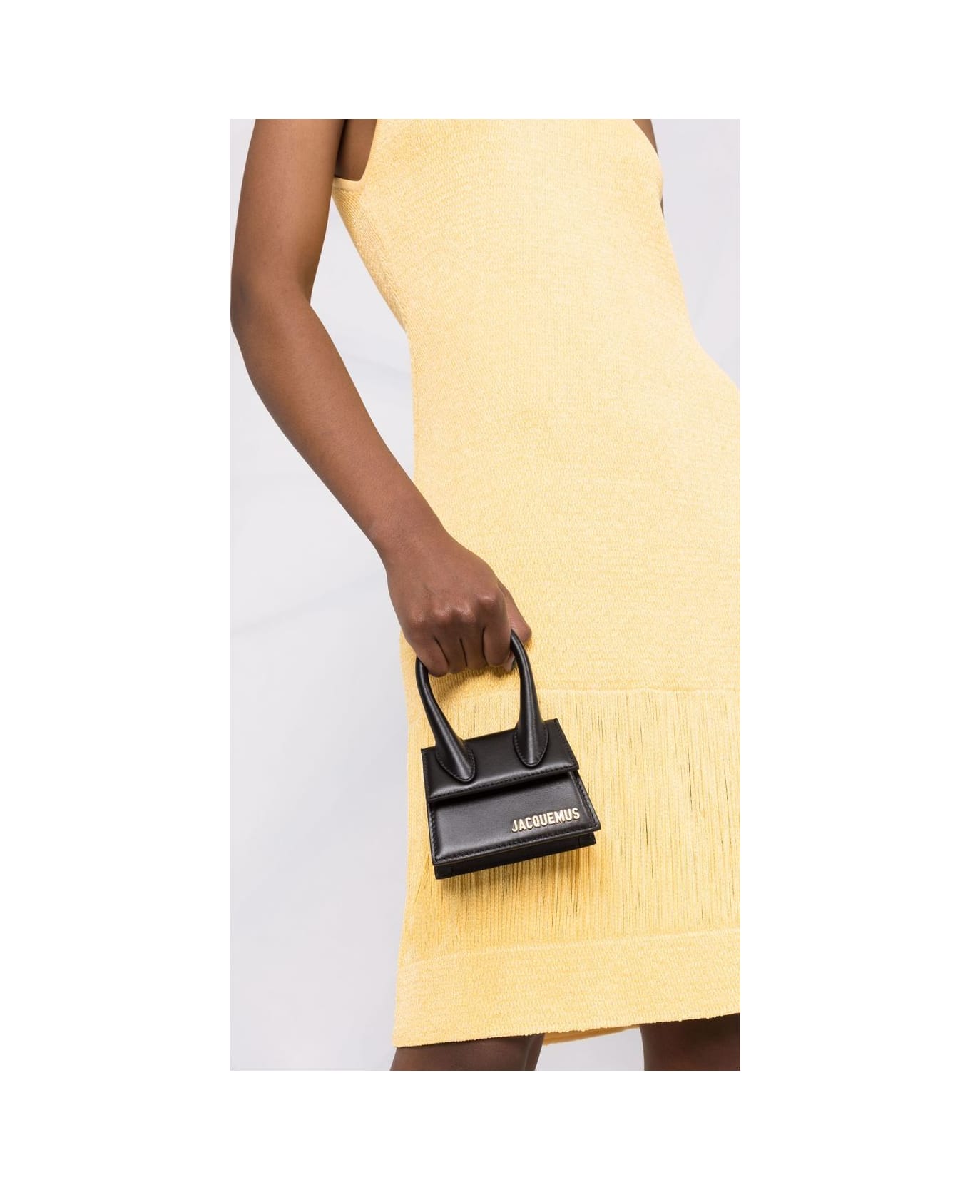 Jacquemus Le Chiquito Leather Handbag - Black