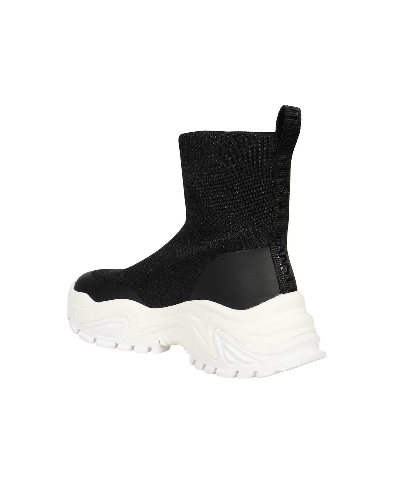 Versace Jeans Couture Knitted Sock-sneakers - black