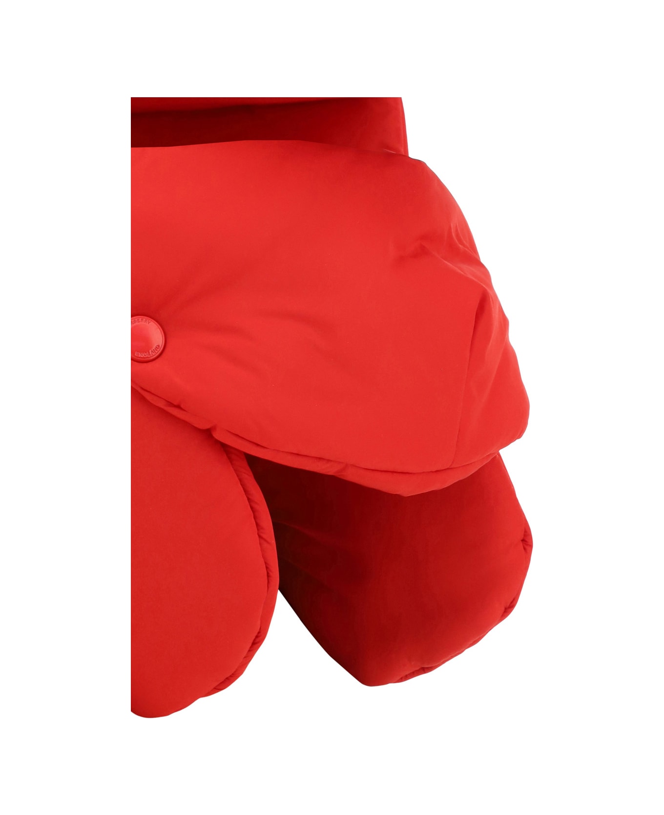 Burberry Oversized Padded Cap - Red