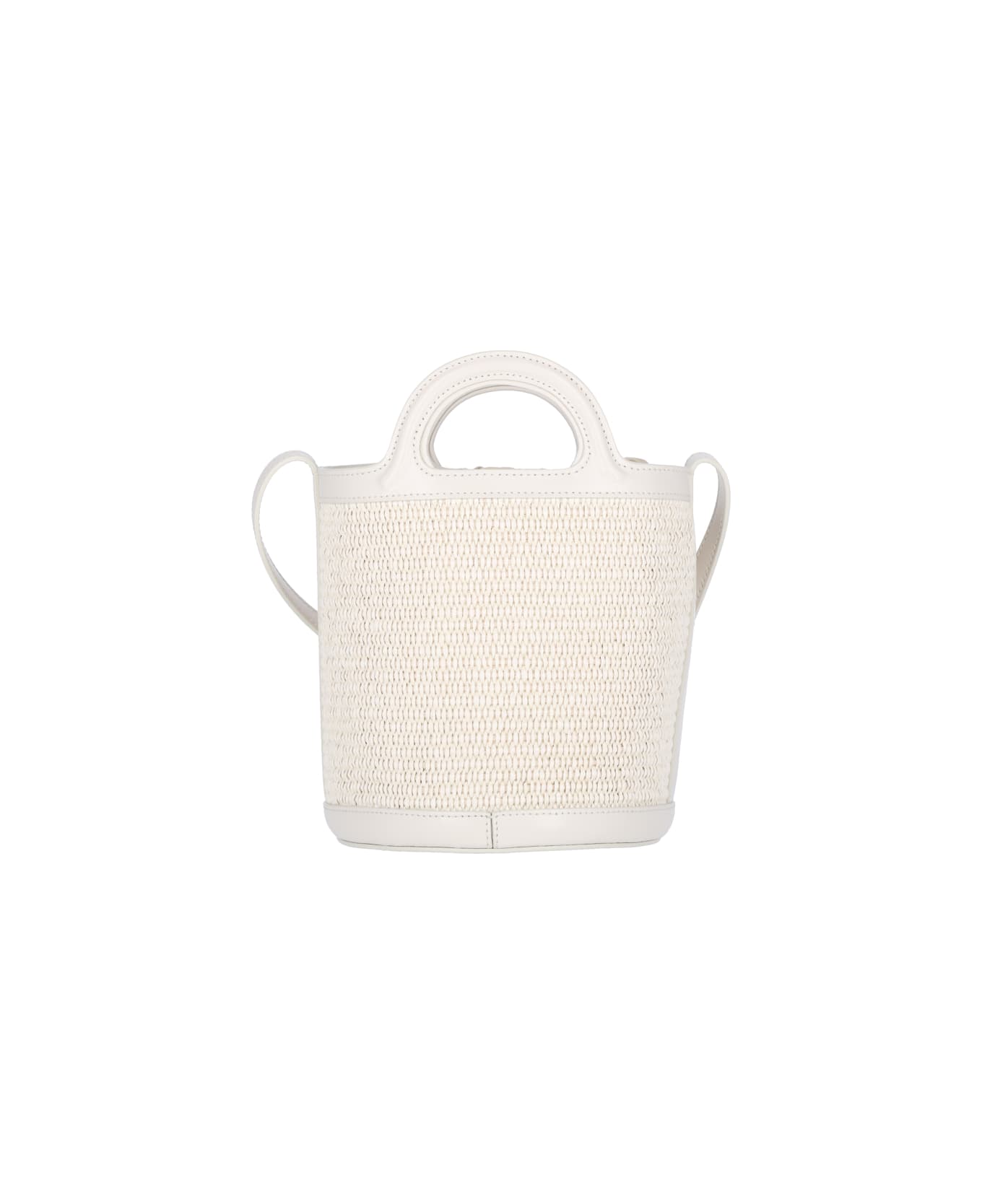 Marni Small Bucket Bag 
tropicalia
 - White