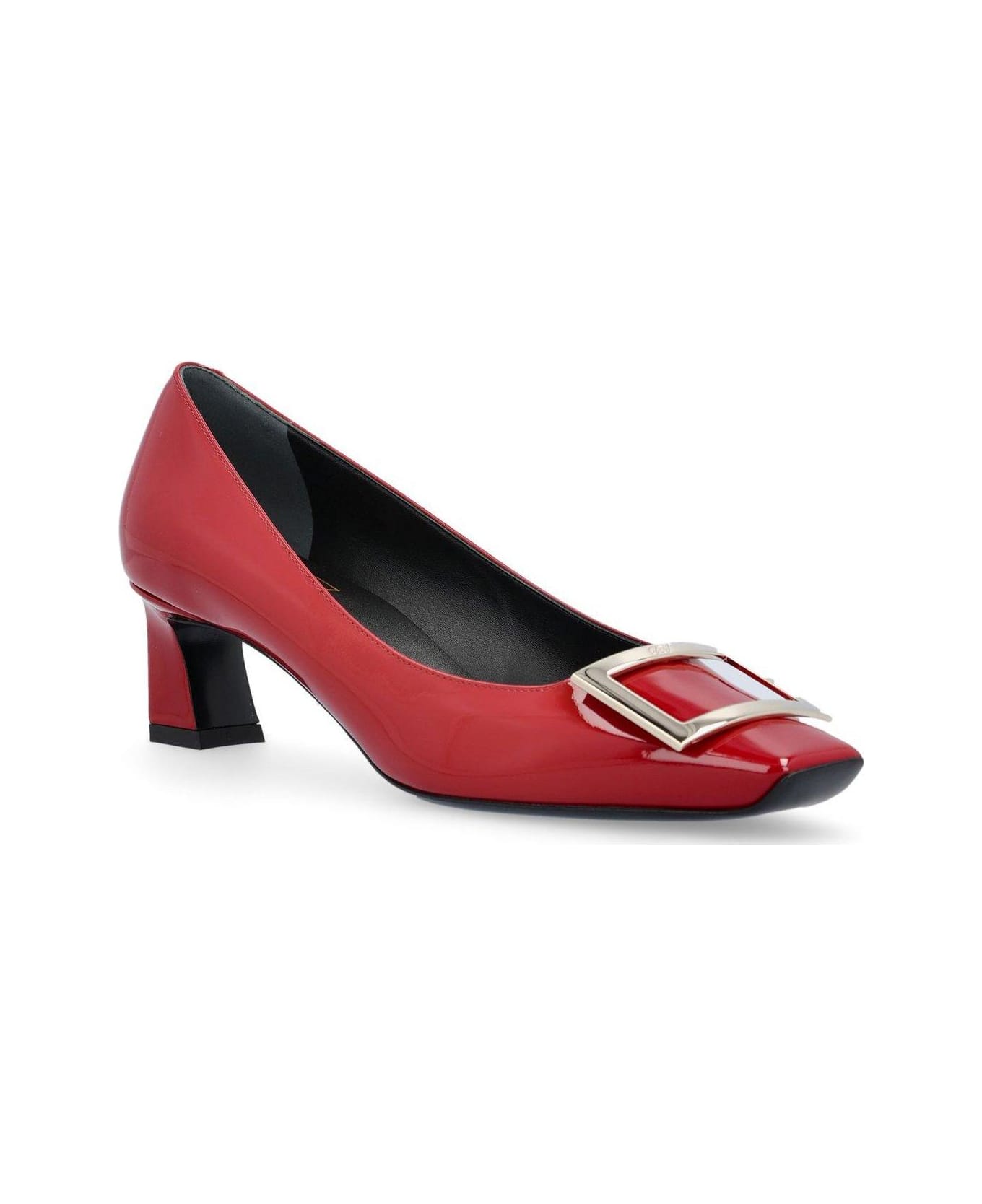 Roger Vivier Trompette Buckle Pumps - Red