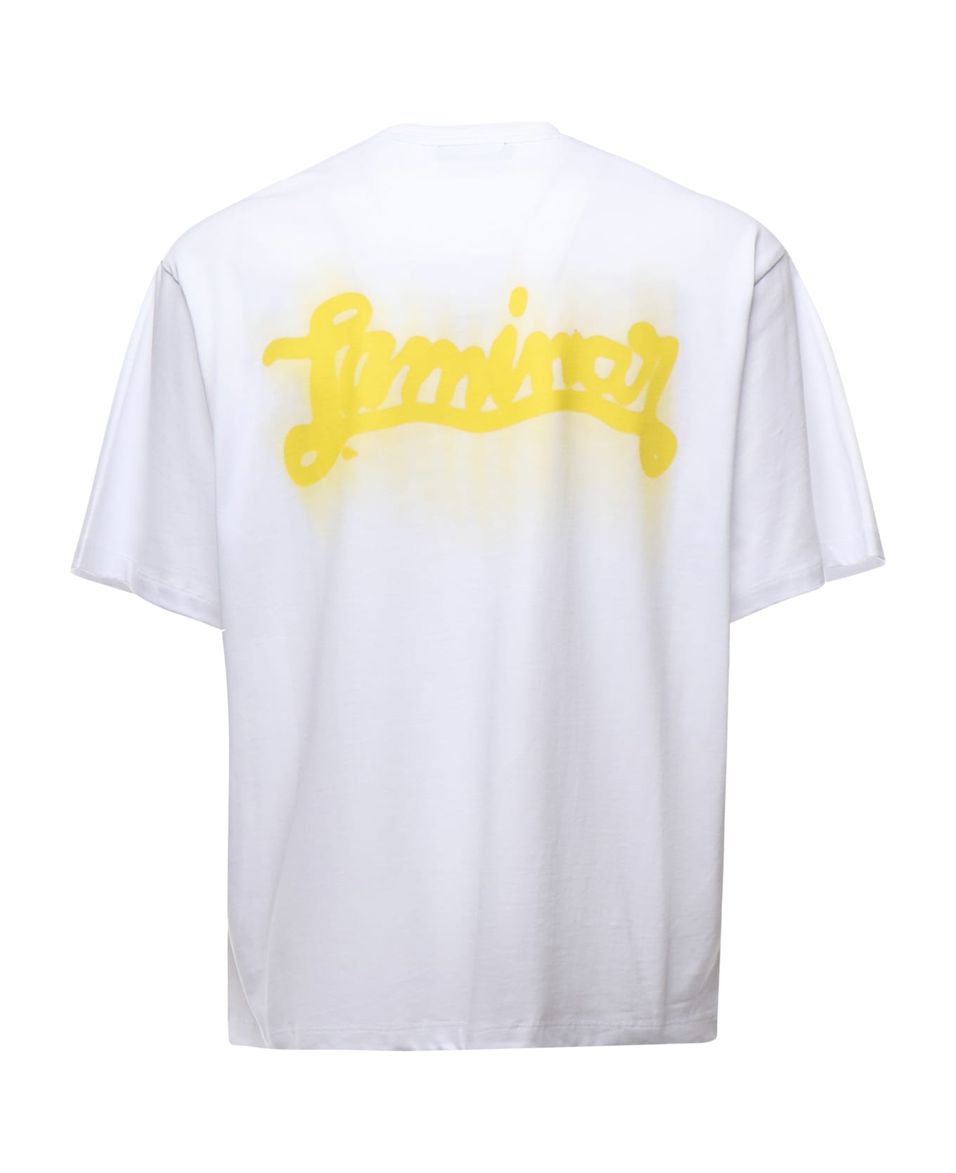 Herno Jersey T-shirt With Print - White