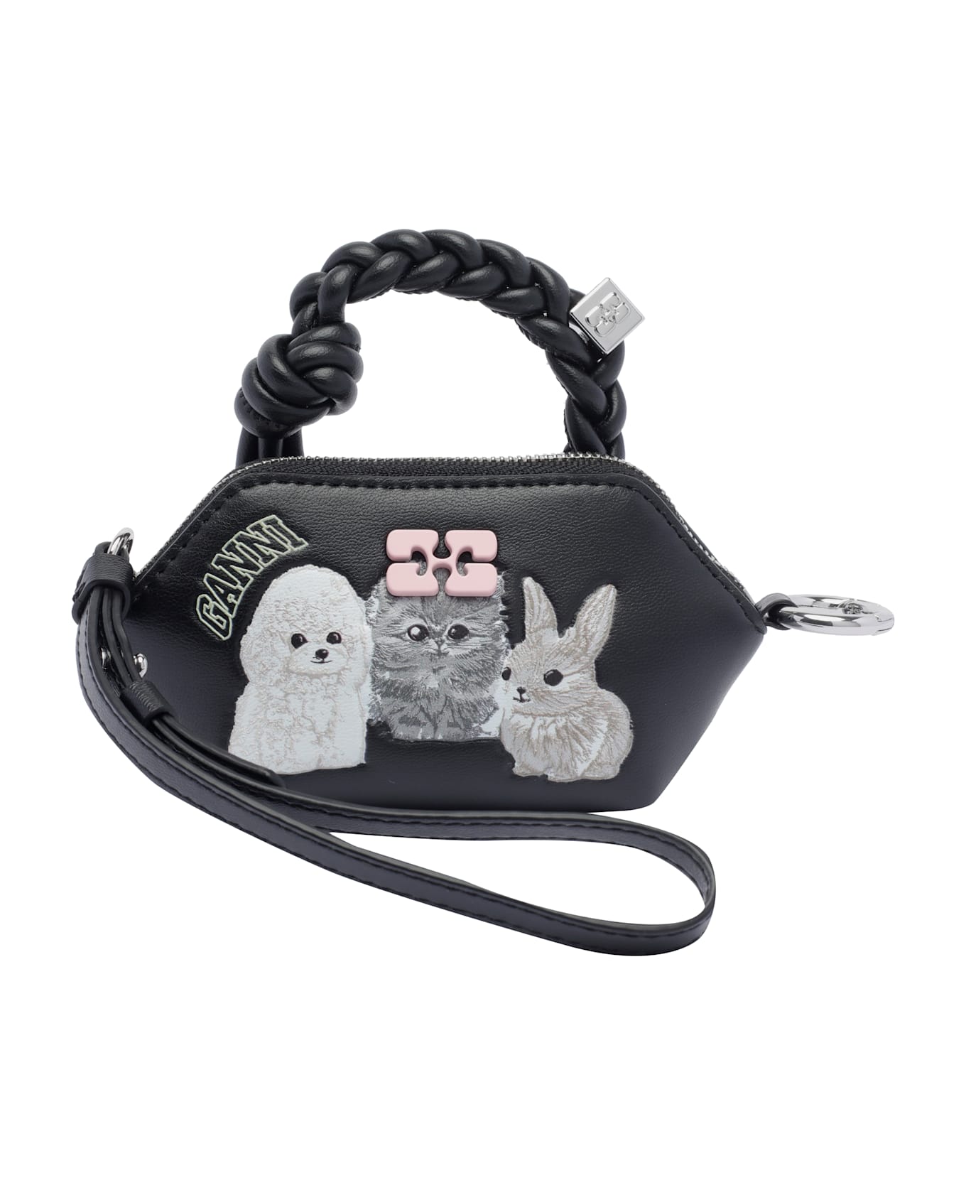 Ganni Nano Bou Animals Handbag