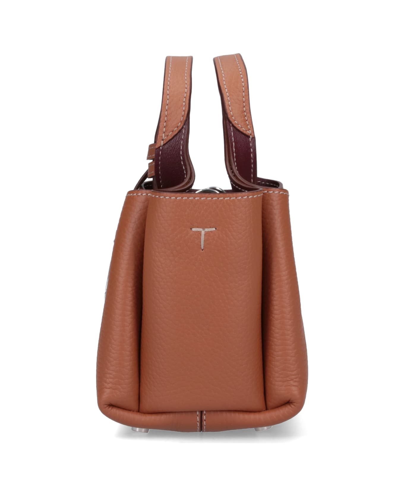 Tod
s Micro Leather Handbag - Brown
