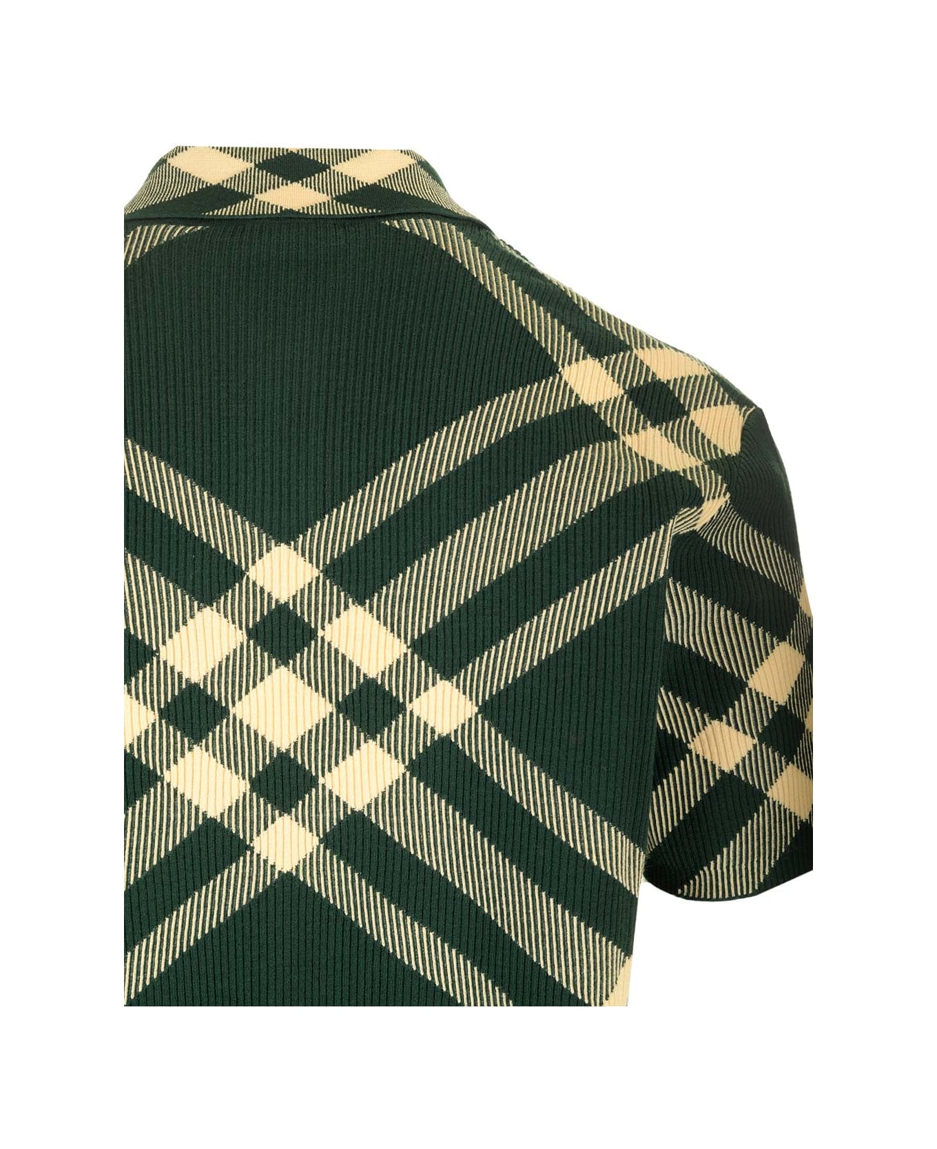 Burberry Merino Wool Polo Shirt - Multicolor ニットウェア