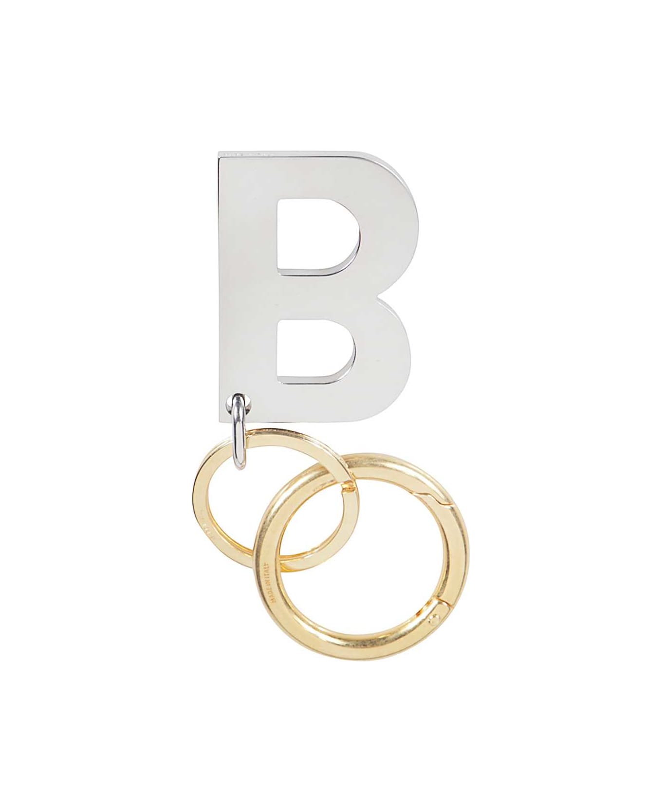 Balenciaga Brass Key-holder - Silver