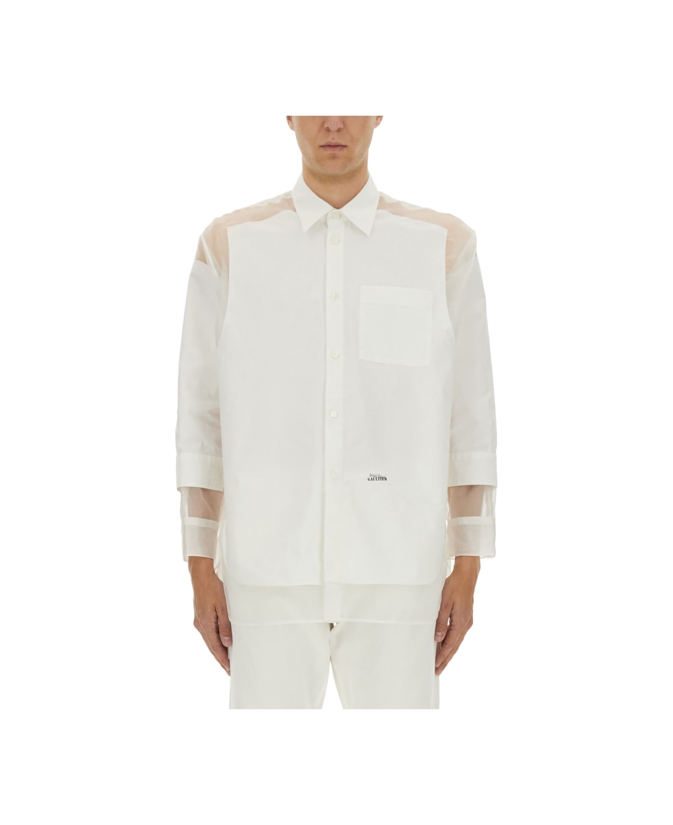 Jean Paul Gaultier "the Petit Grand" Shirt - WHITE