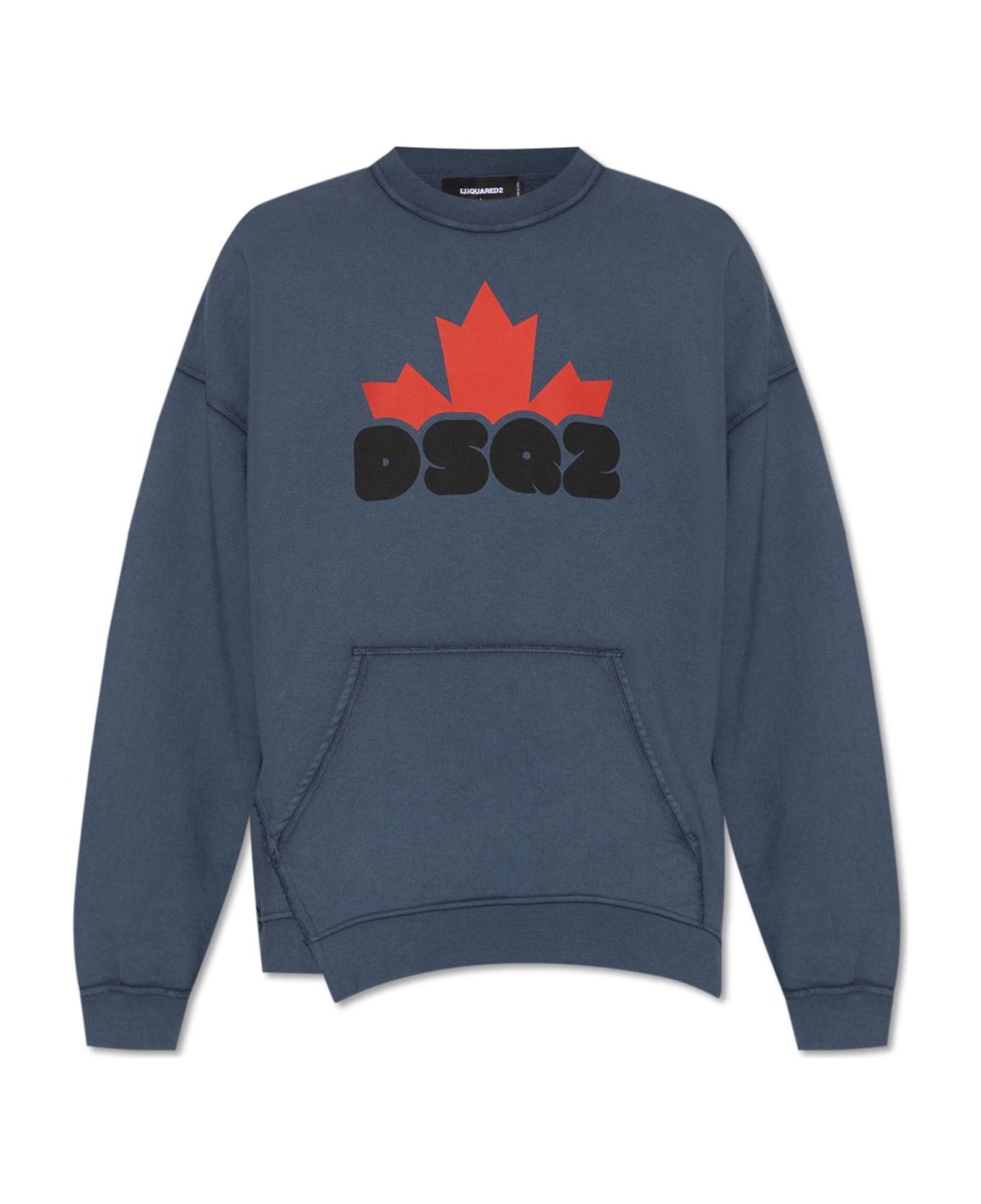 Dsquared2 Sweatshirt With Logo - NAVY BLUE
