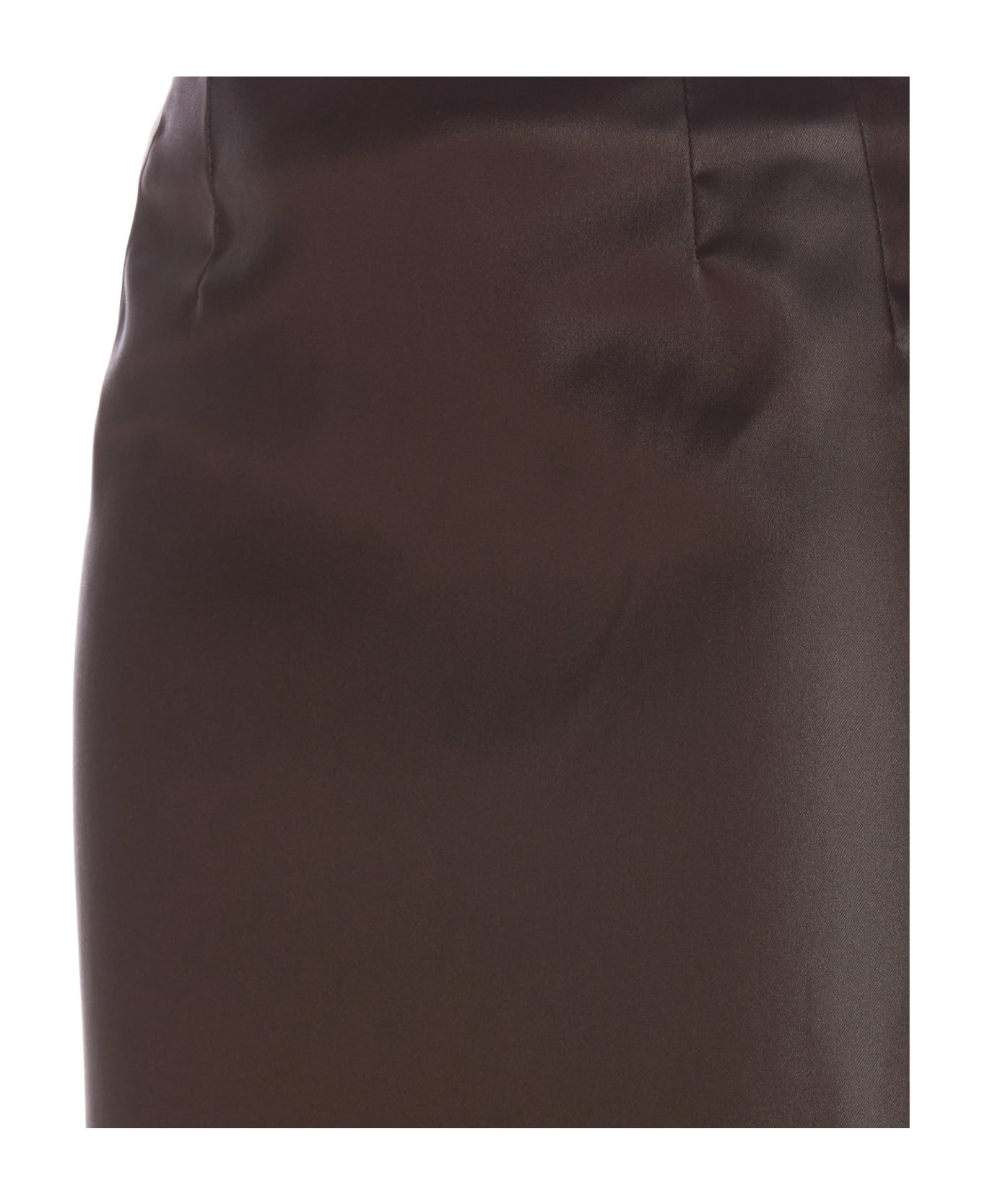Dolce & Gabbana Acetate Skirt - Brown