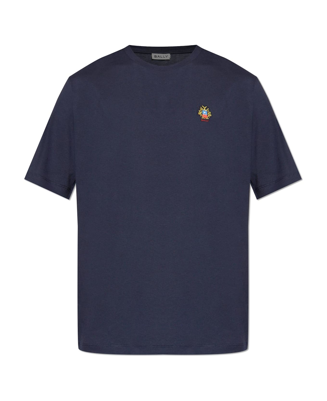 Bally T-shirt With Logo - Navy
