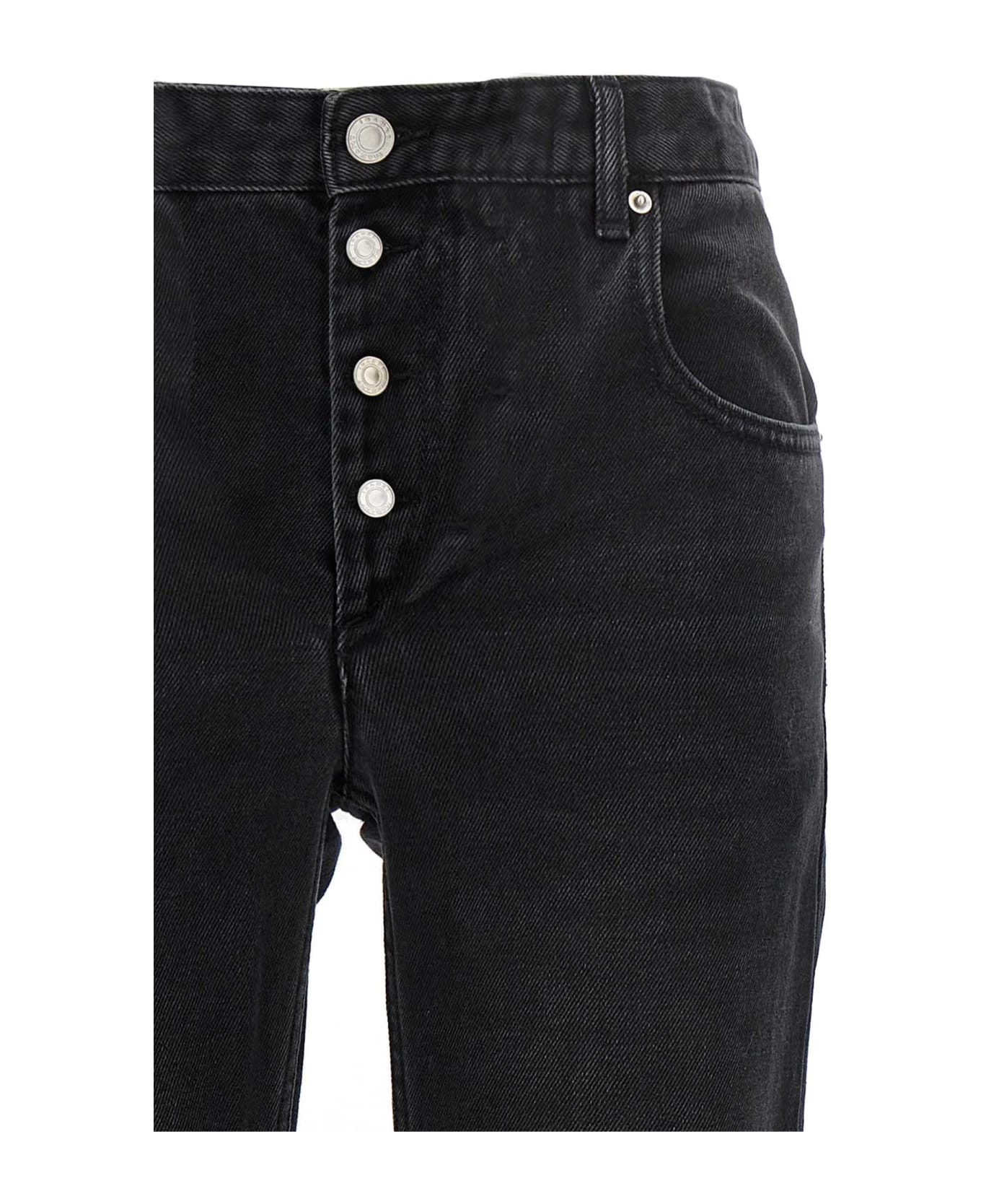 Isabel Marant Jemina High Waist Jeans - FADED BLACK デニム