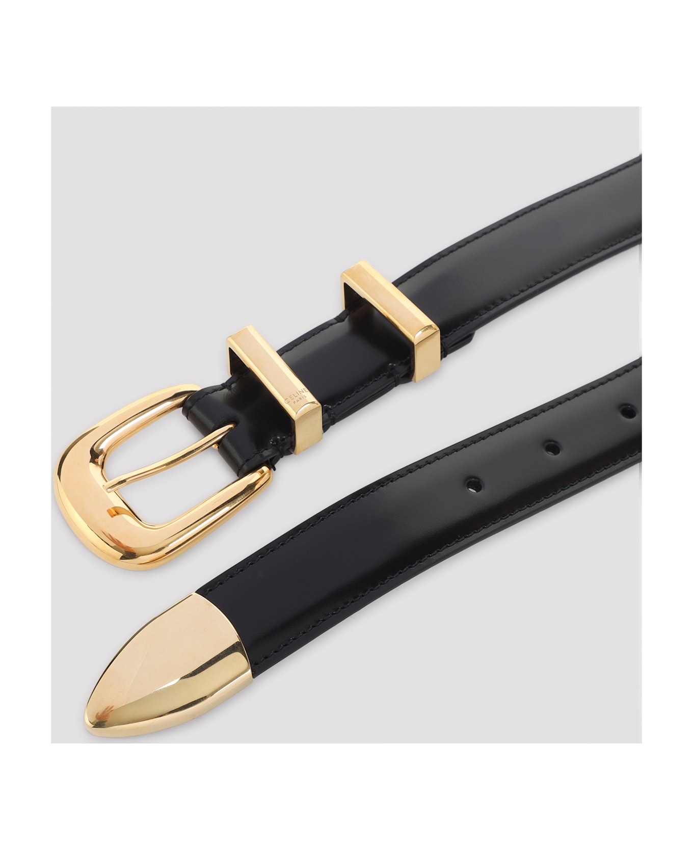 Celine Medium 25mm Belt - No Black