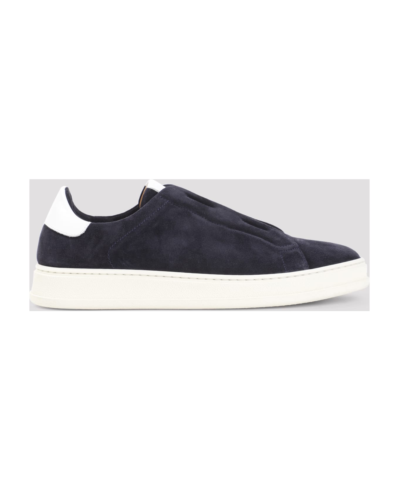 Kiton Sneakers - Blu Bianco Latte