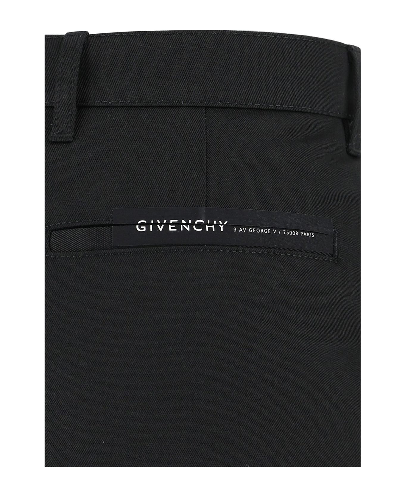 Givenchy Cropped Pants - Black ボトムス