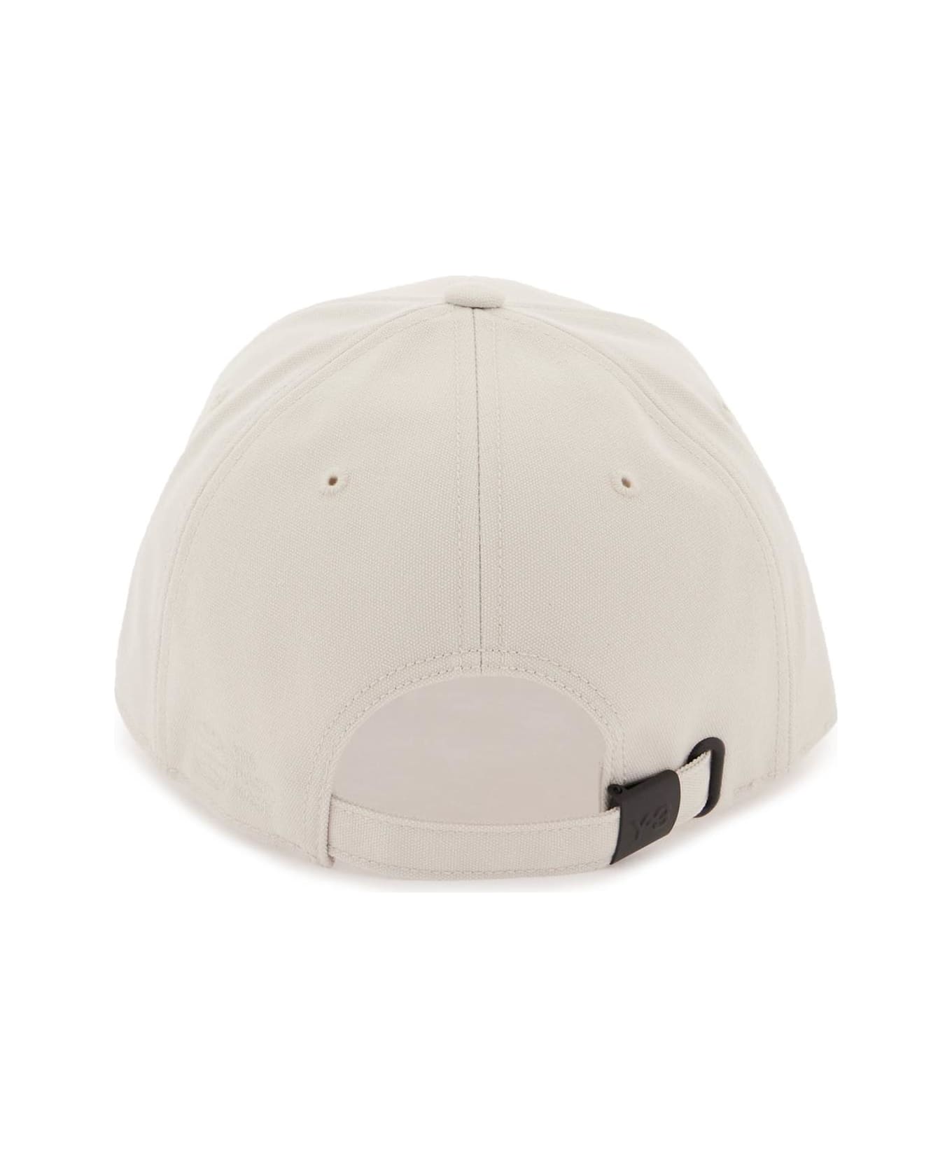 Y-3 Baseball Cap With Embroidered Logo - White