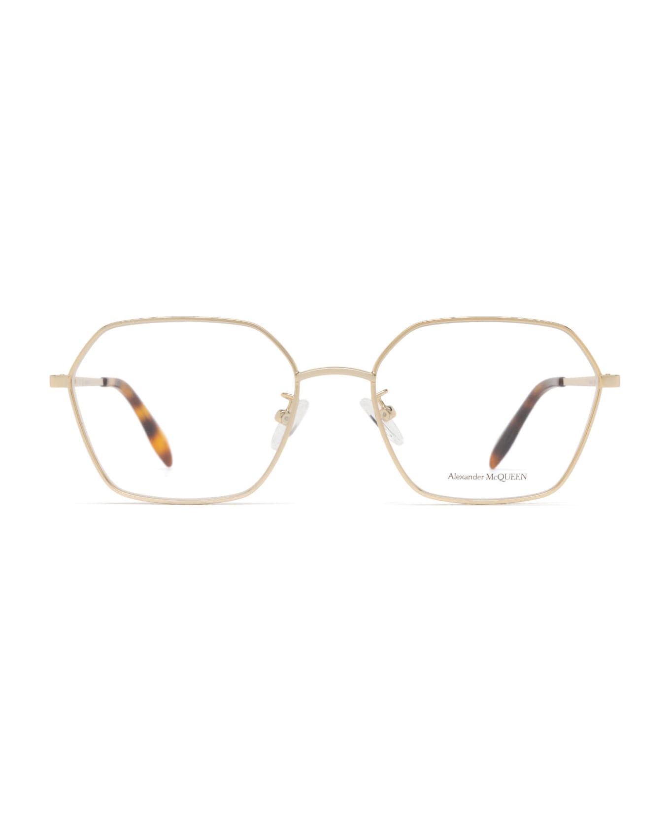 Alexander McQueen Eyewear Am0437o Gold Glasses - Gold