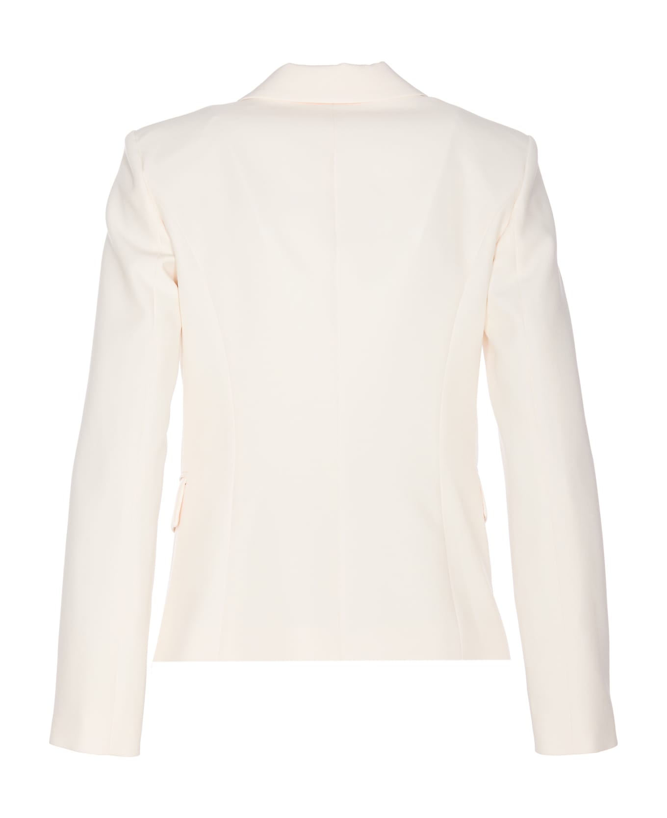 Liu-Jo Single Breasted Button Jacket - White ブレザー