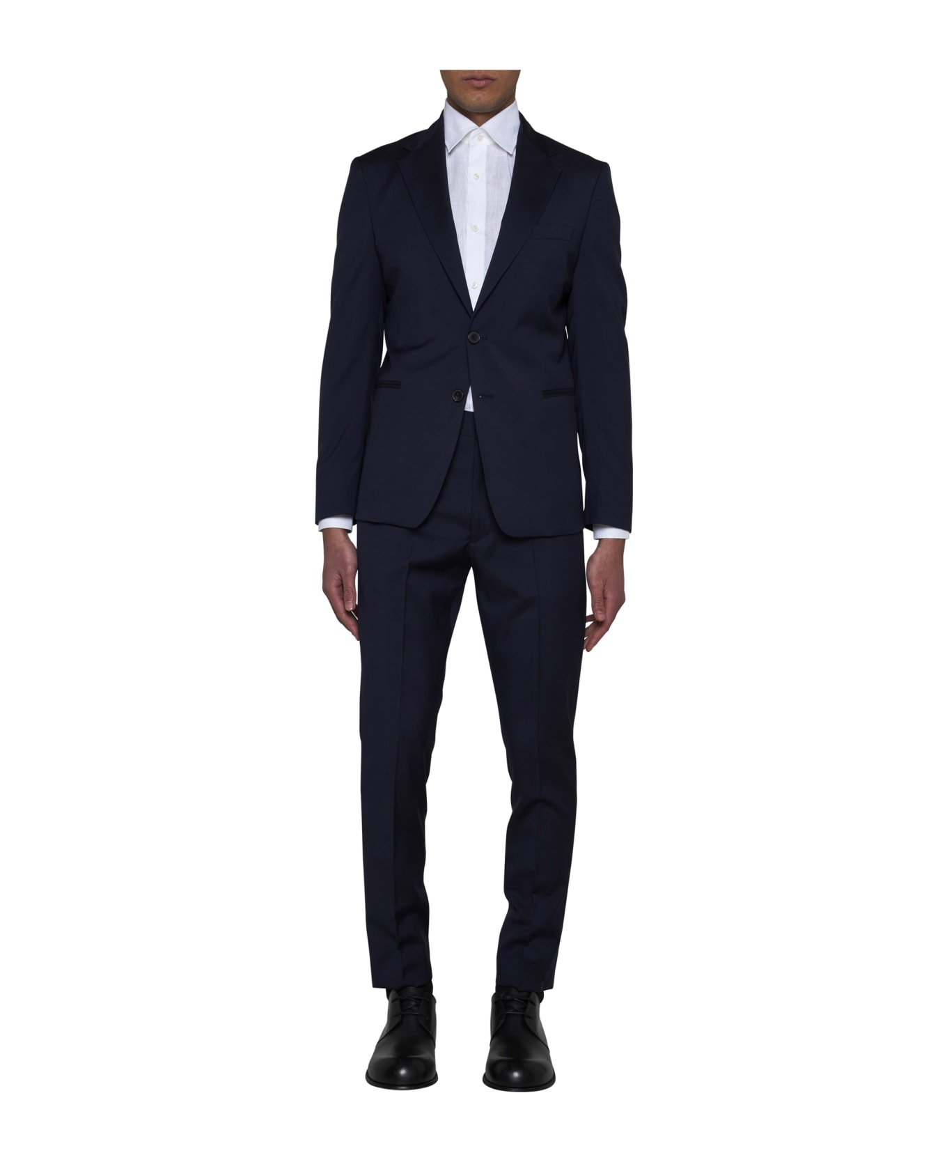 Low Brand Suit - Peacoat