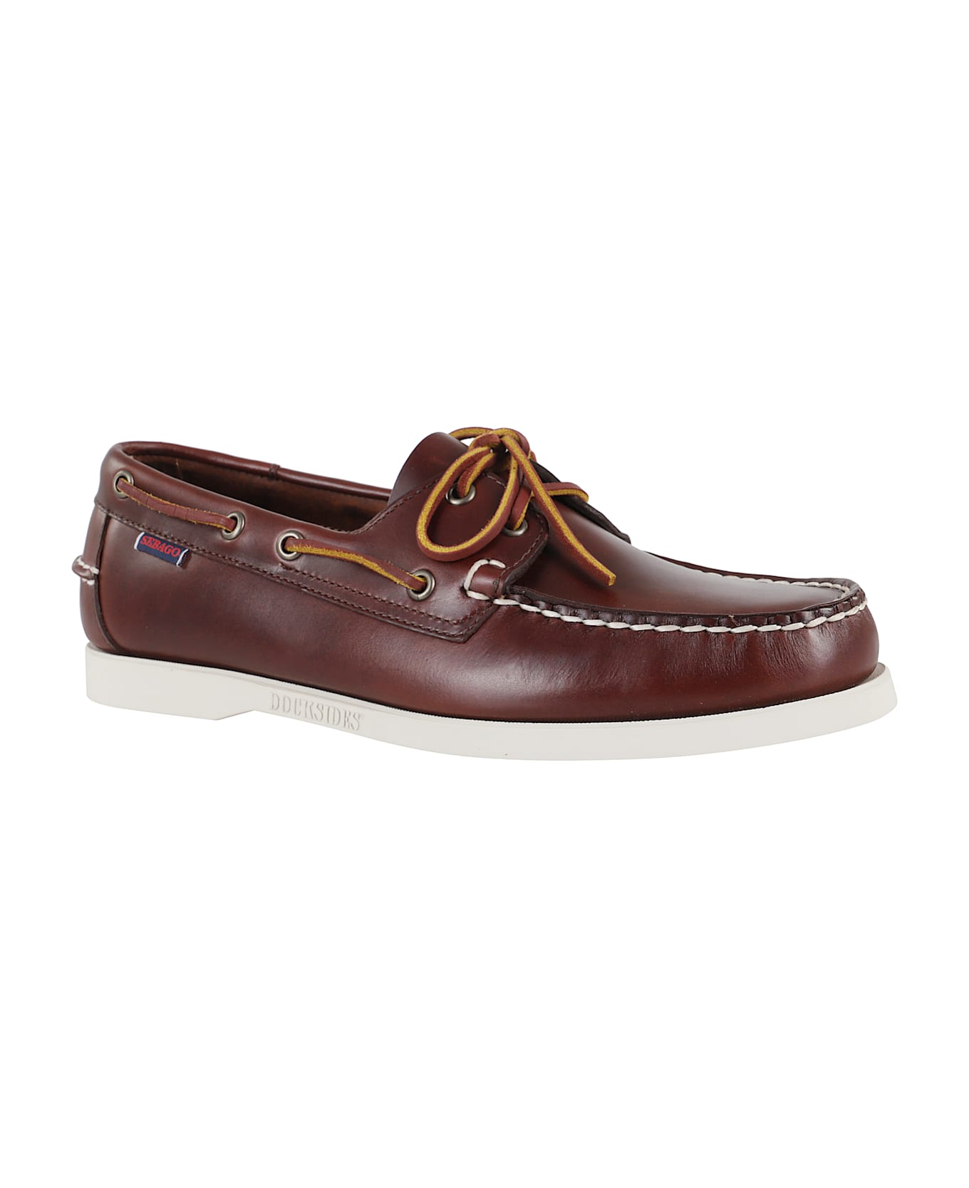 Sebago Docksides Portland Waxed - Brown Brunette