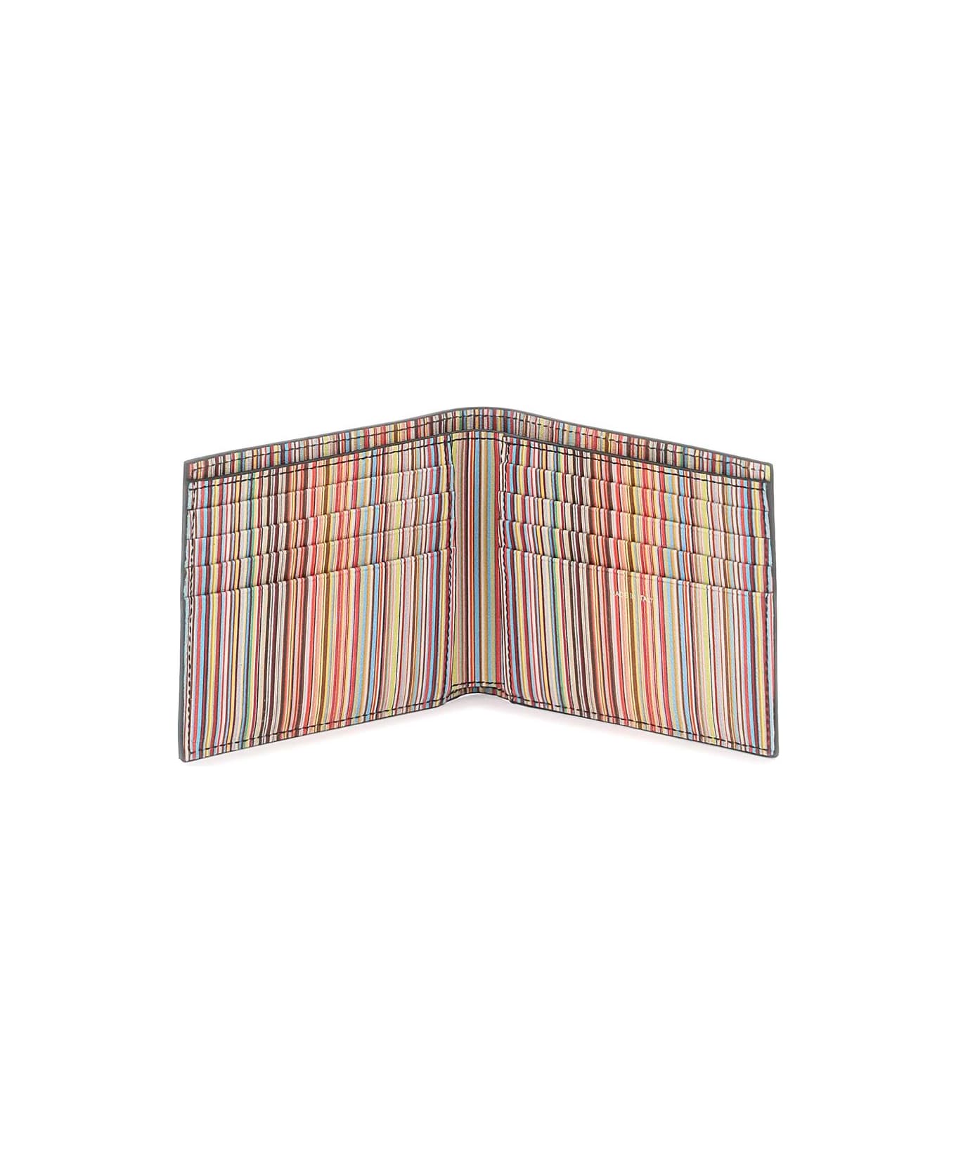 PS by Paul Smith 'signature Stripe' Wallet - Black