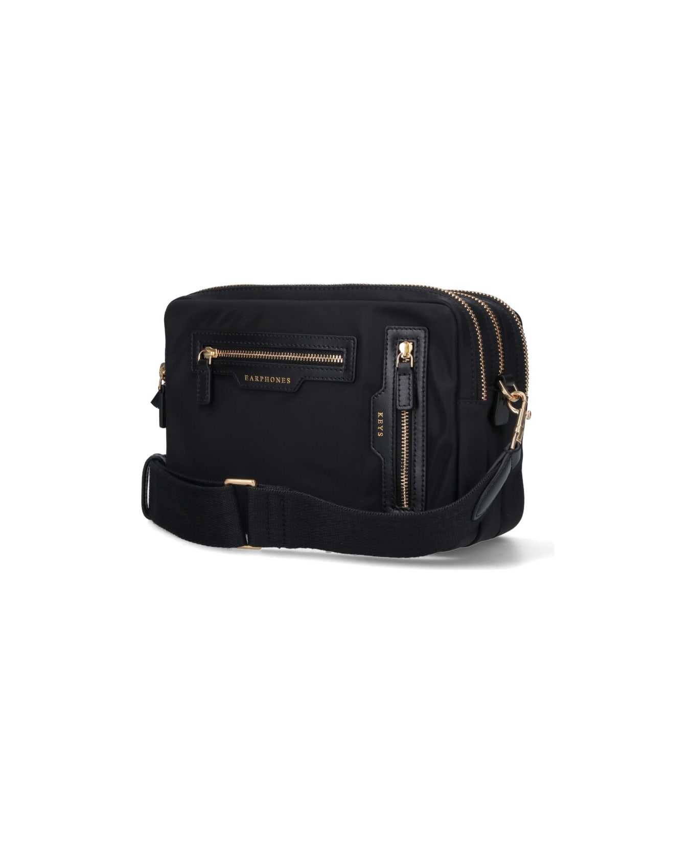 Anya Hindmarch 'trio' Crossbody Bag - Black  