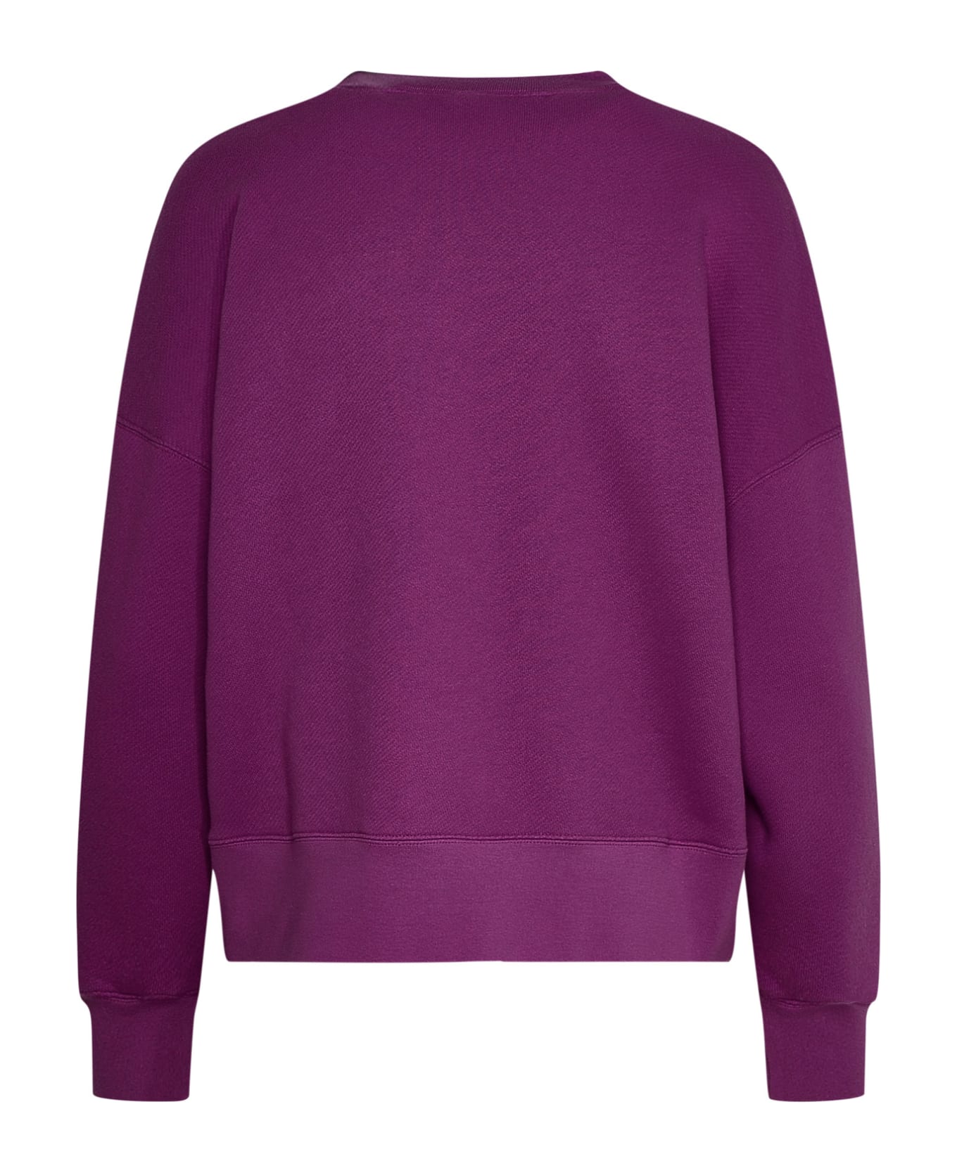 Palm Angels Purple Cotton Sweatshirt - Violet フリース
