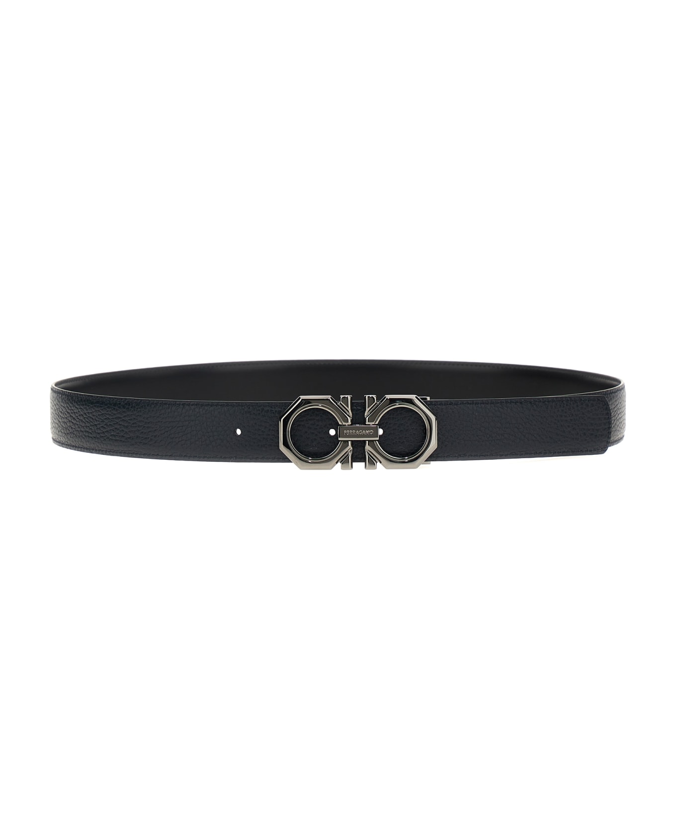 Ferragamo 'gancini' Reversible Belt - Multicolor