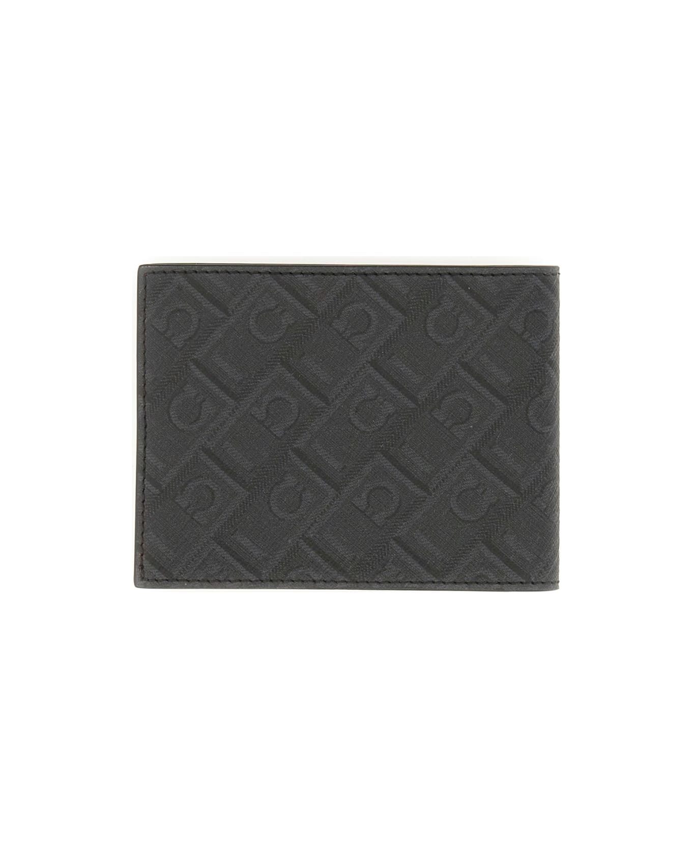 Ferragamo "monogram" Wallet - BLACK