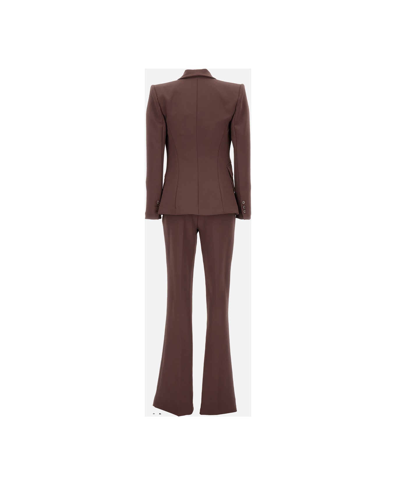 Elisabetta Franchi Tailored Suit - Brown