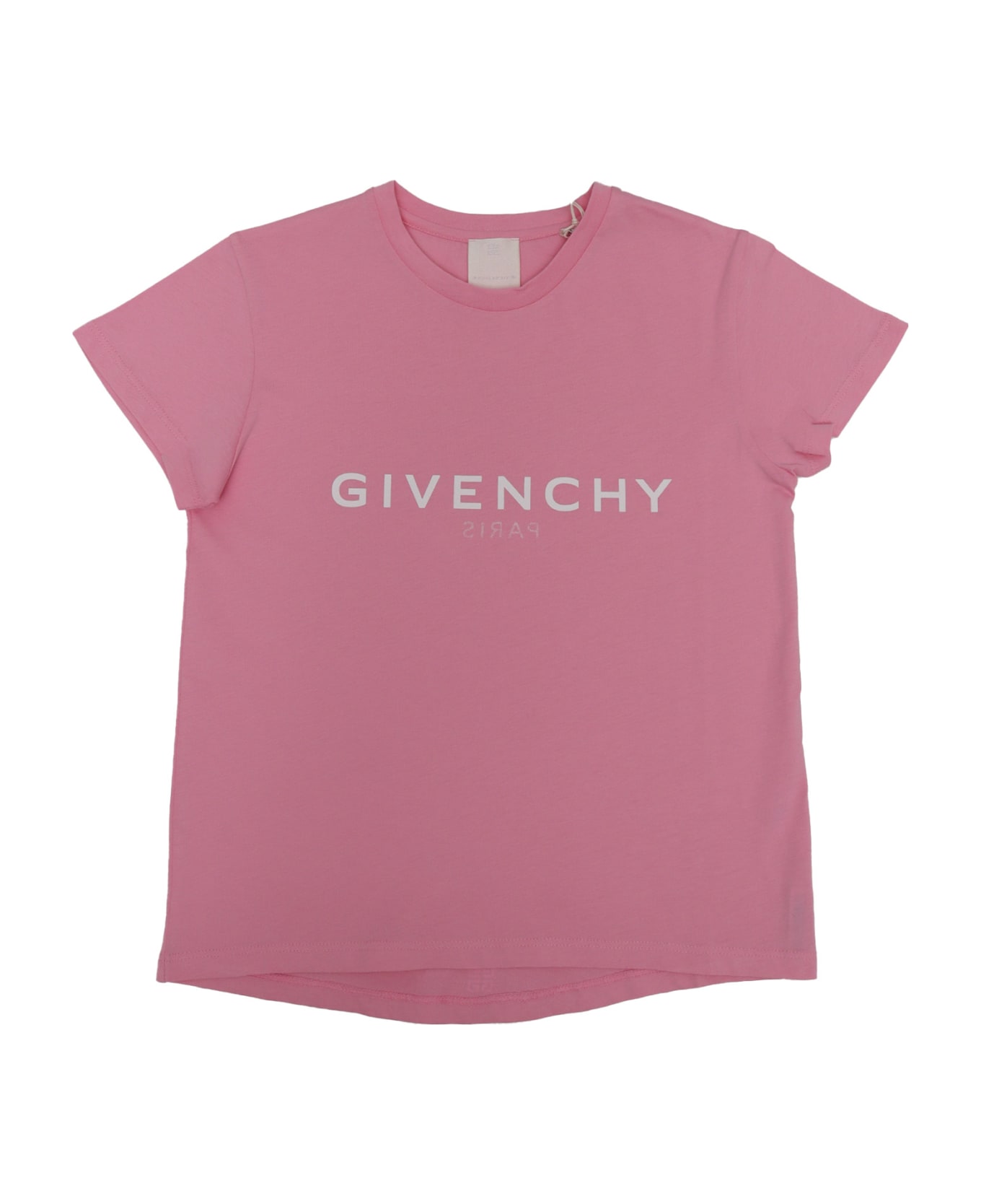 Givenchy Lettering Logo T-shirt - PINK