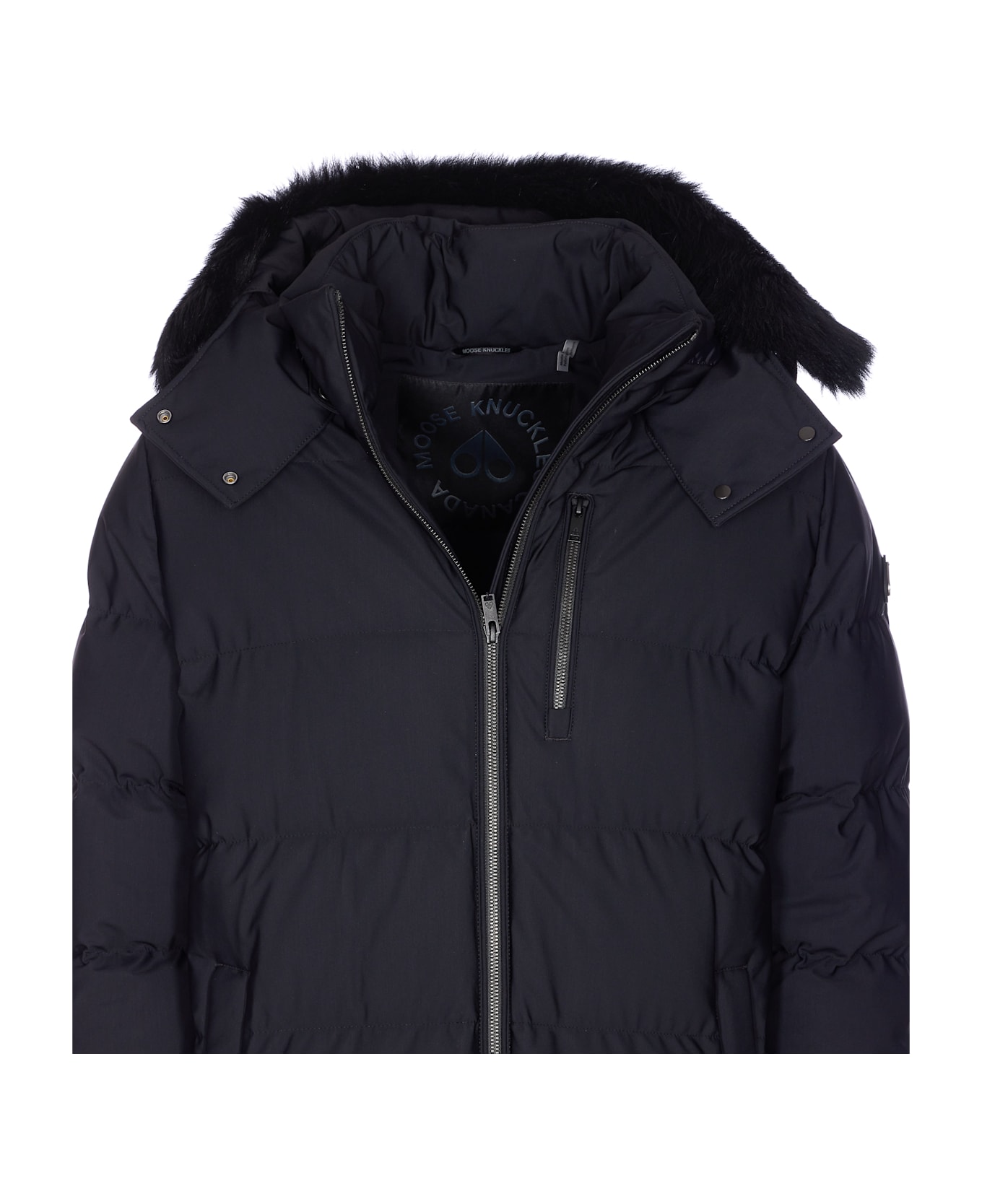 Moose Knuckles Chelia 3q Down Jacket - Black