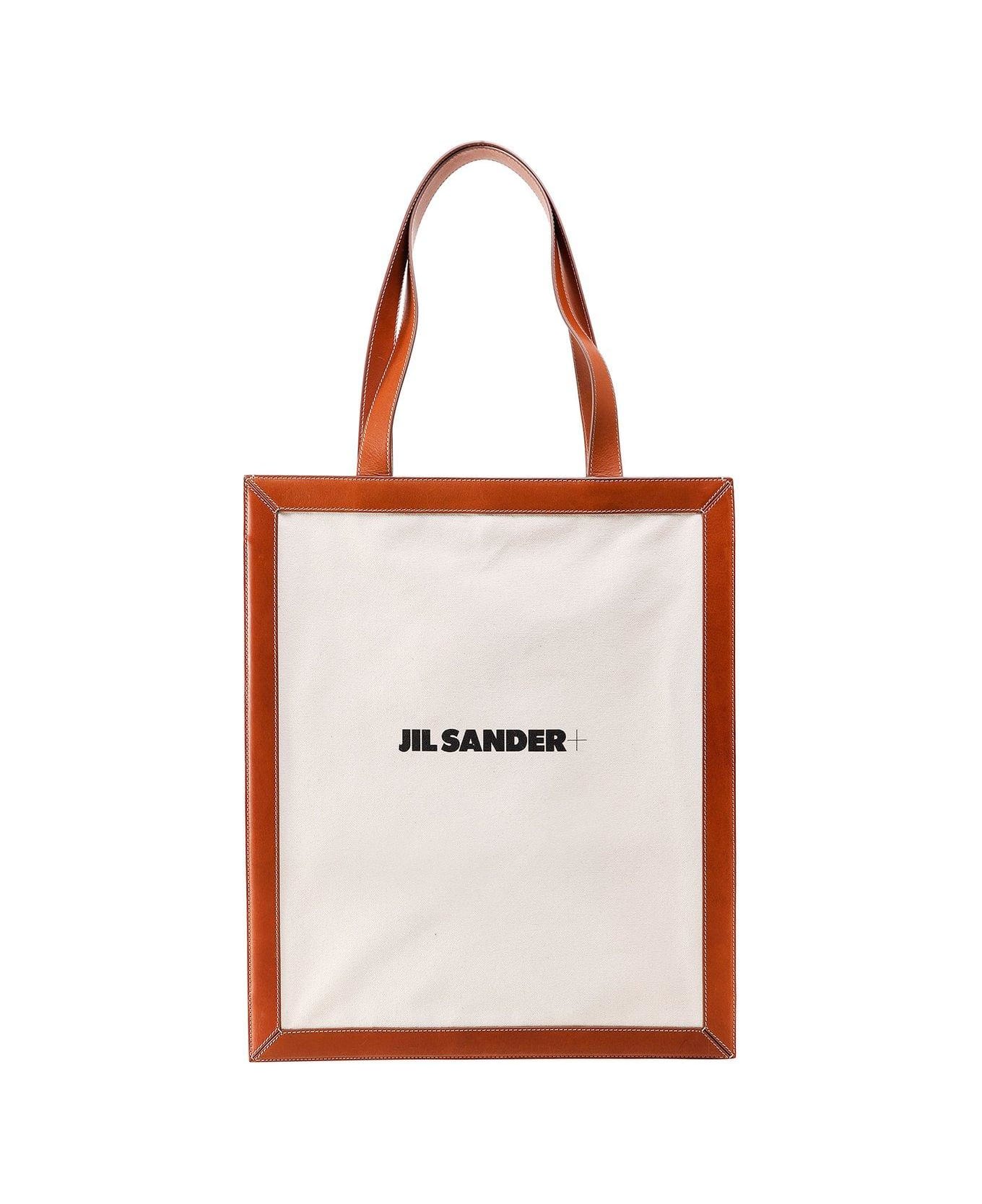 Jil Sander Logo Printed Open Top Tote Bag | italist, ALWAYS