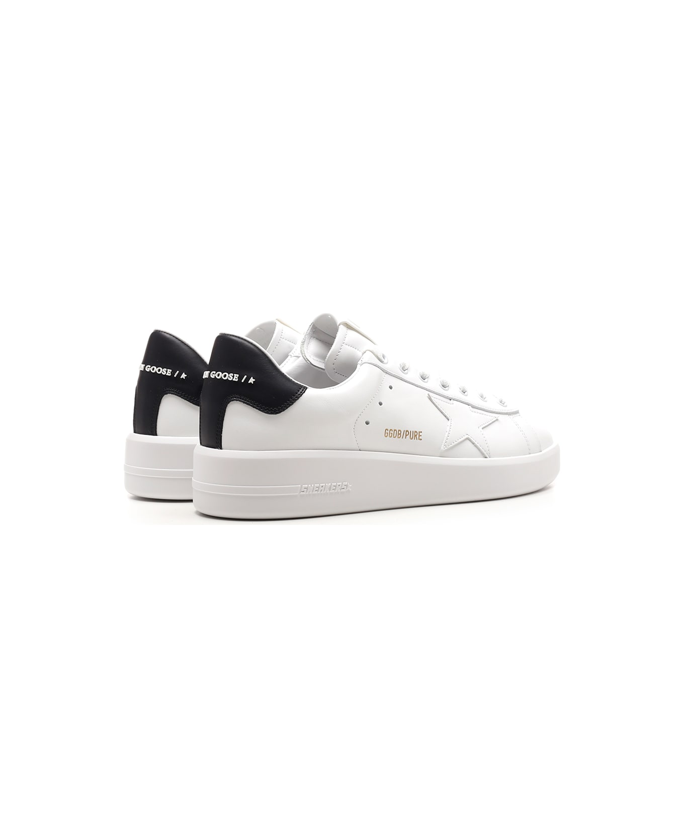Golden Goose Pure Star Sneakers - White/Black