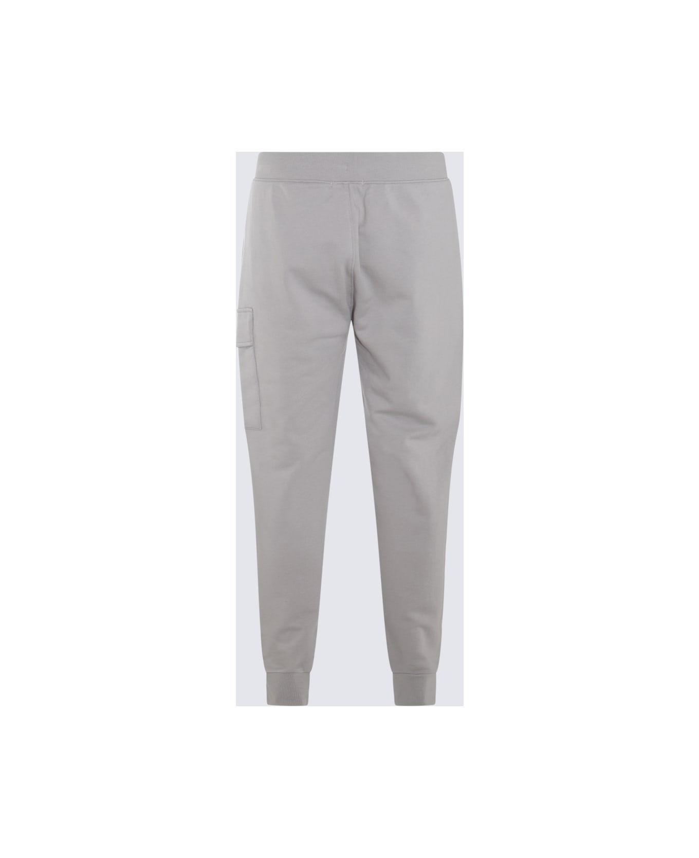C.P. Company Light Grey Cotton Track Pants - DRIZZLE
