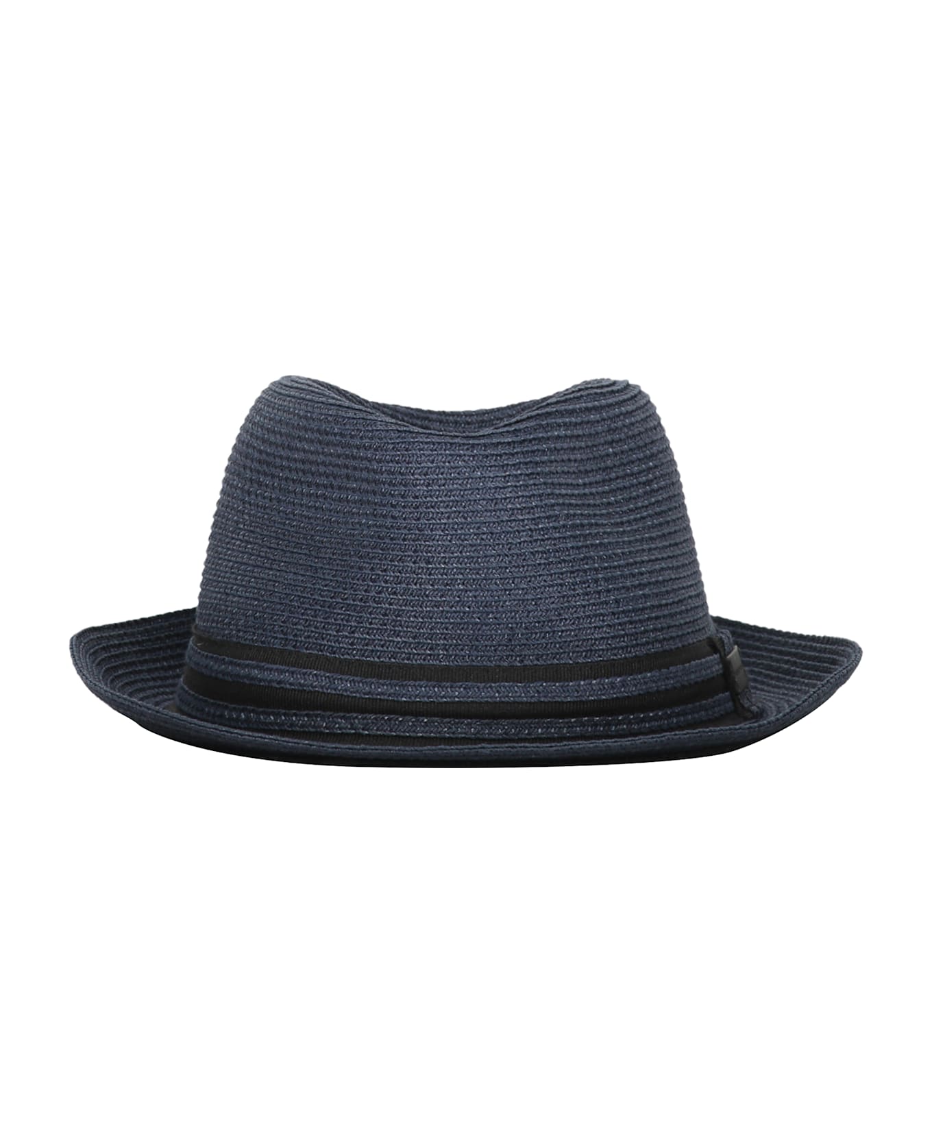 Emporio Armani Straw Hat - blue