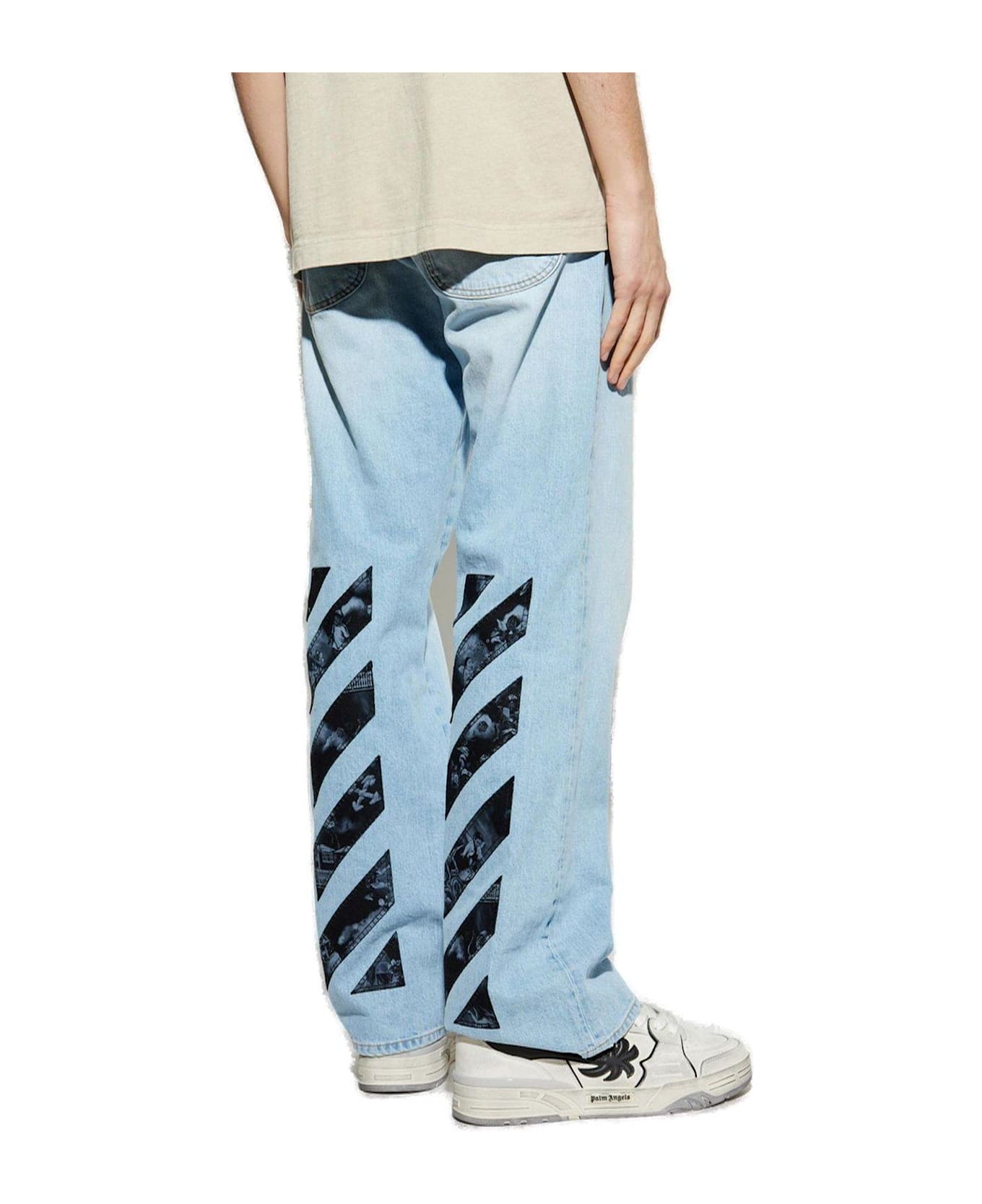 Off-White Fresco Loose-fit Jeans - Denim